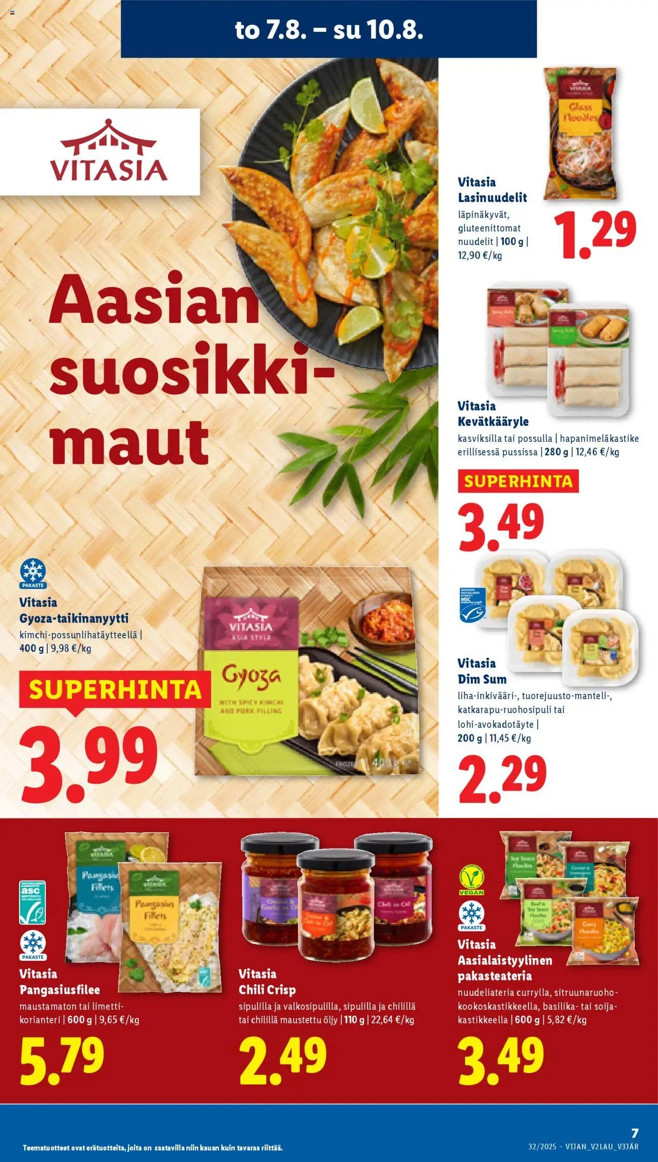 Lidl tarjoukset - Rovaniemi (2025-08-07 - 2025-08-13)