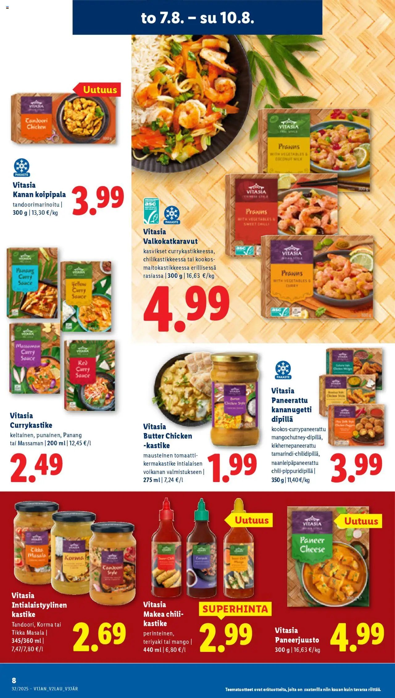 Lidl tarjoukset - Rovaniemi (2025-08-07 - 2025-08-13)