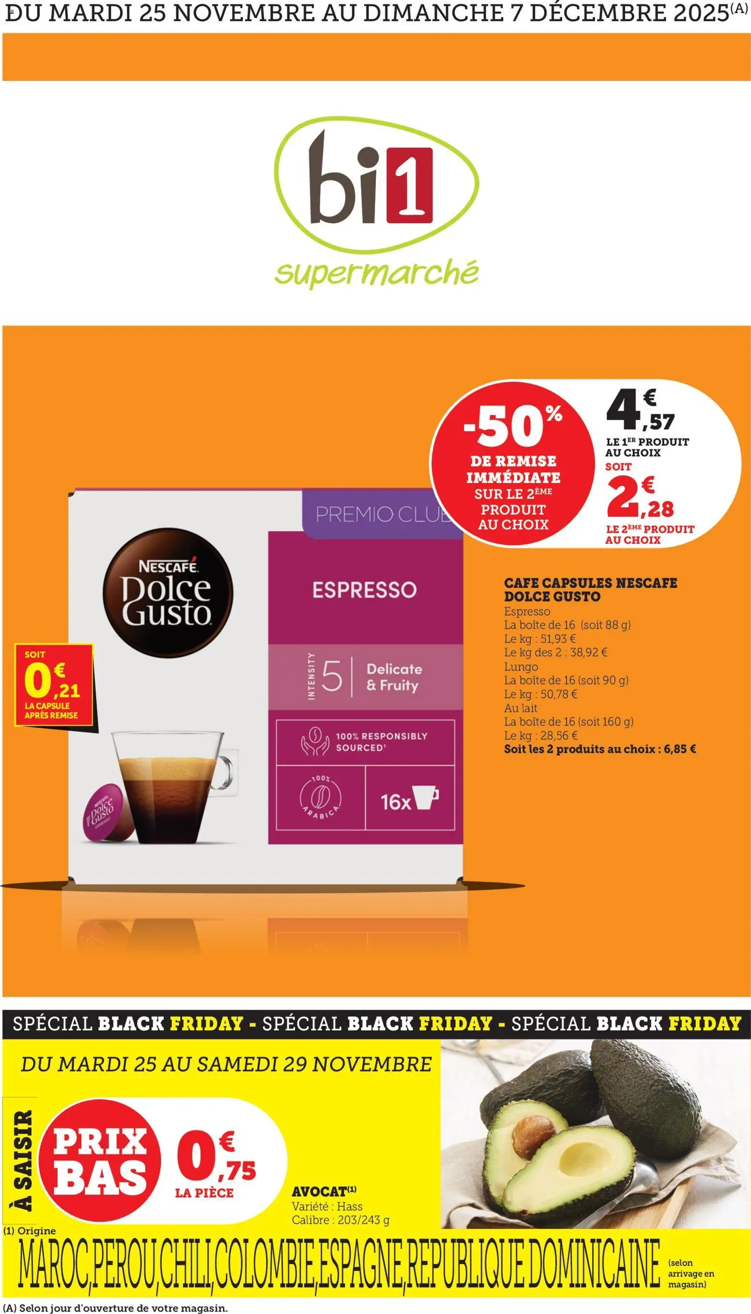 bi1 Le offre du moment