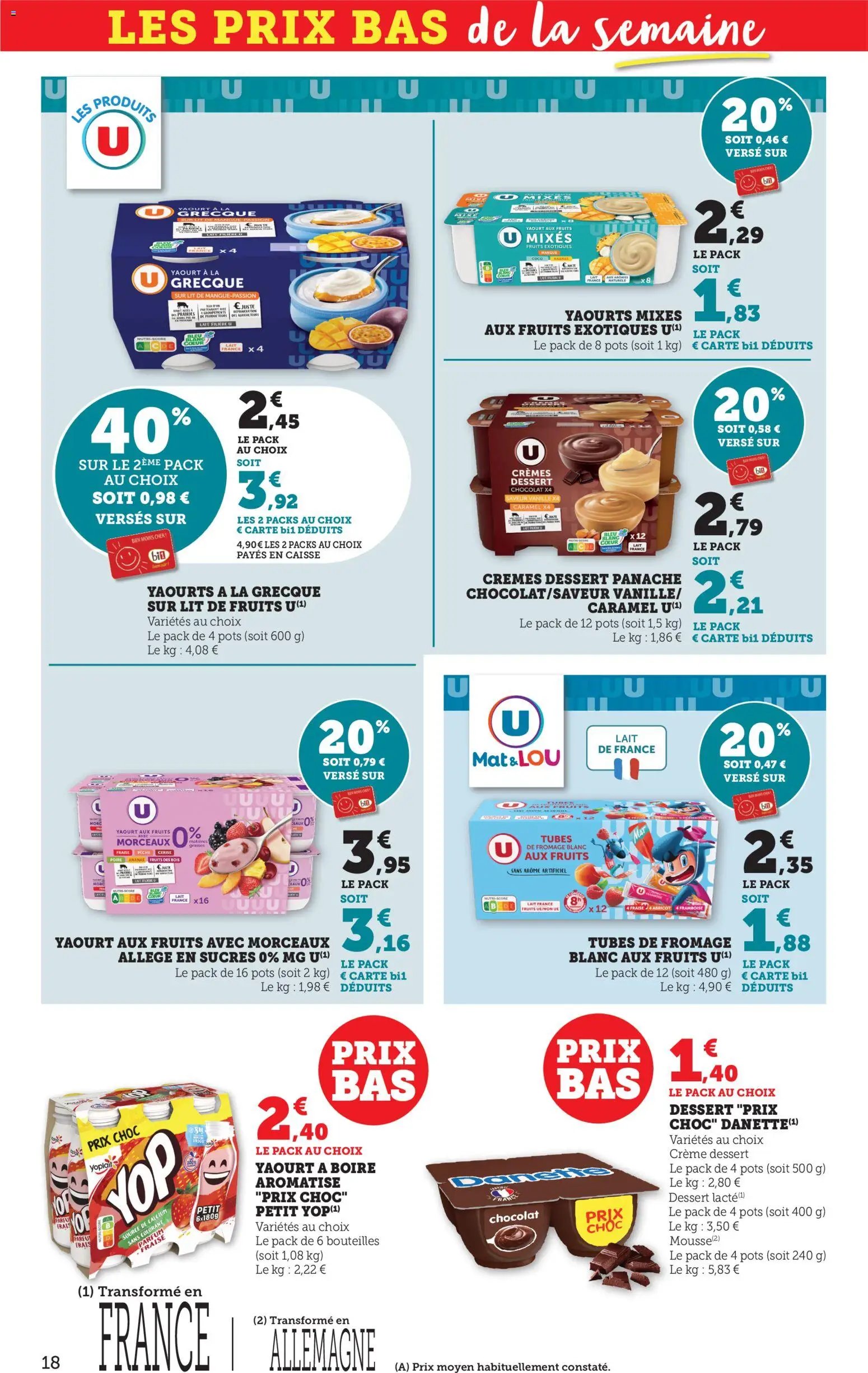 bi1 Le offre du moment