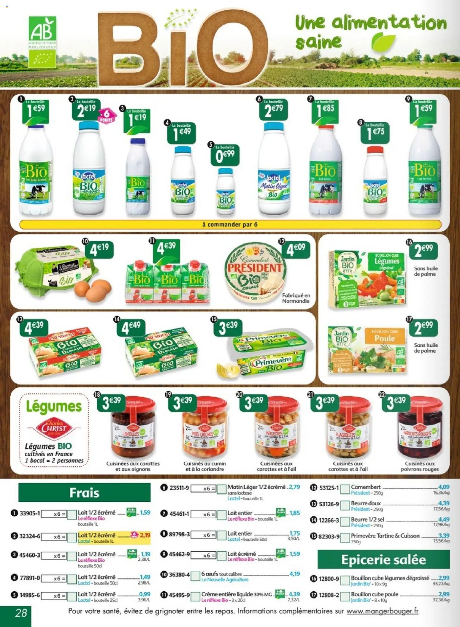 Maximo catalogue epicerie