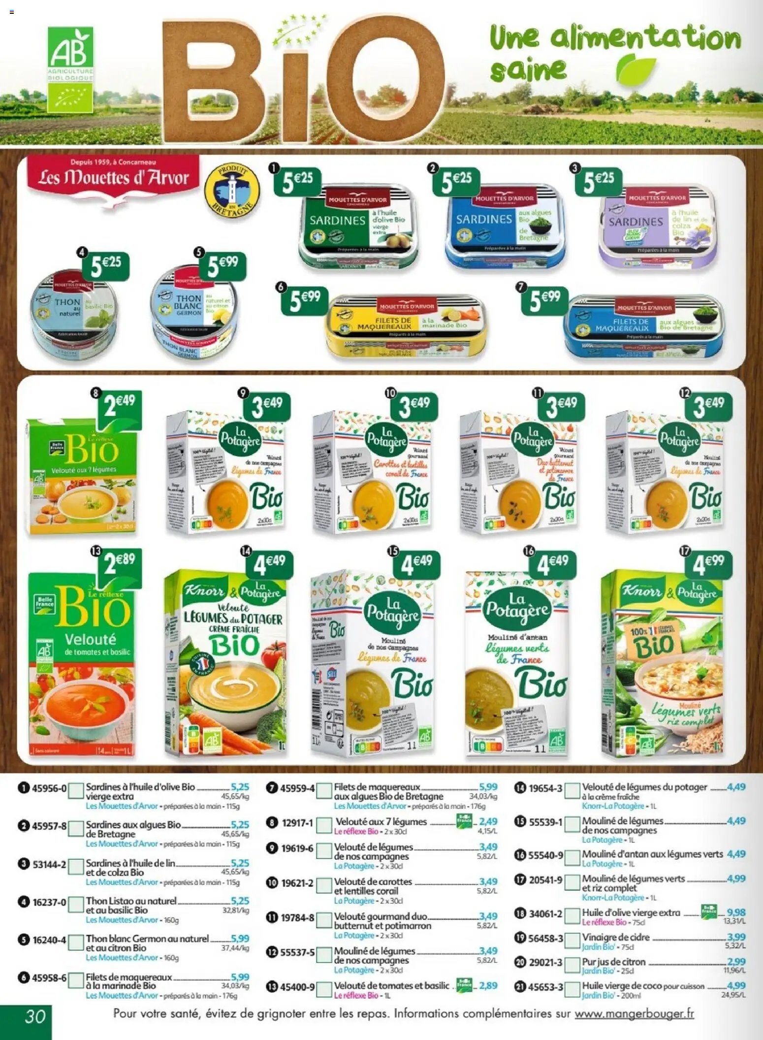 Maximo catalogue epicerie