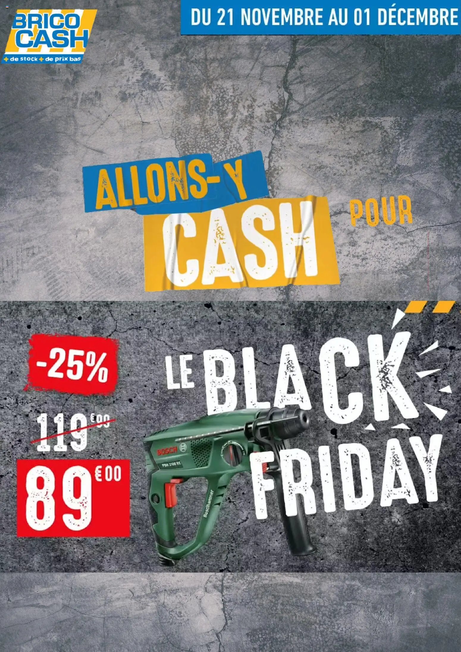 Brico Cash Black Friday