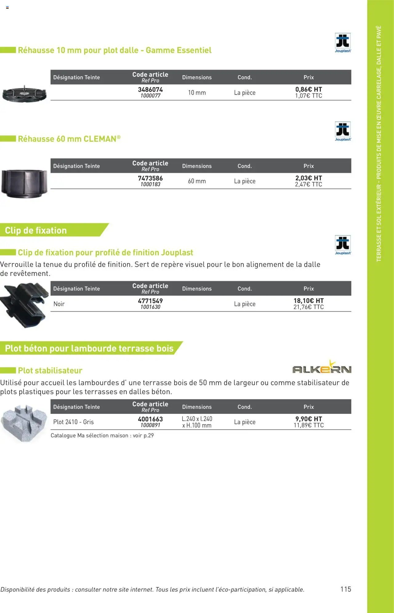 Point.P catalogue Aménagement extérieur 2025 (2025-07-11 - 2025-12-31)