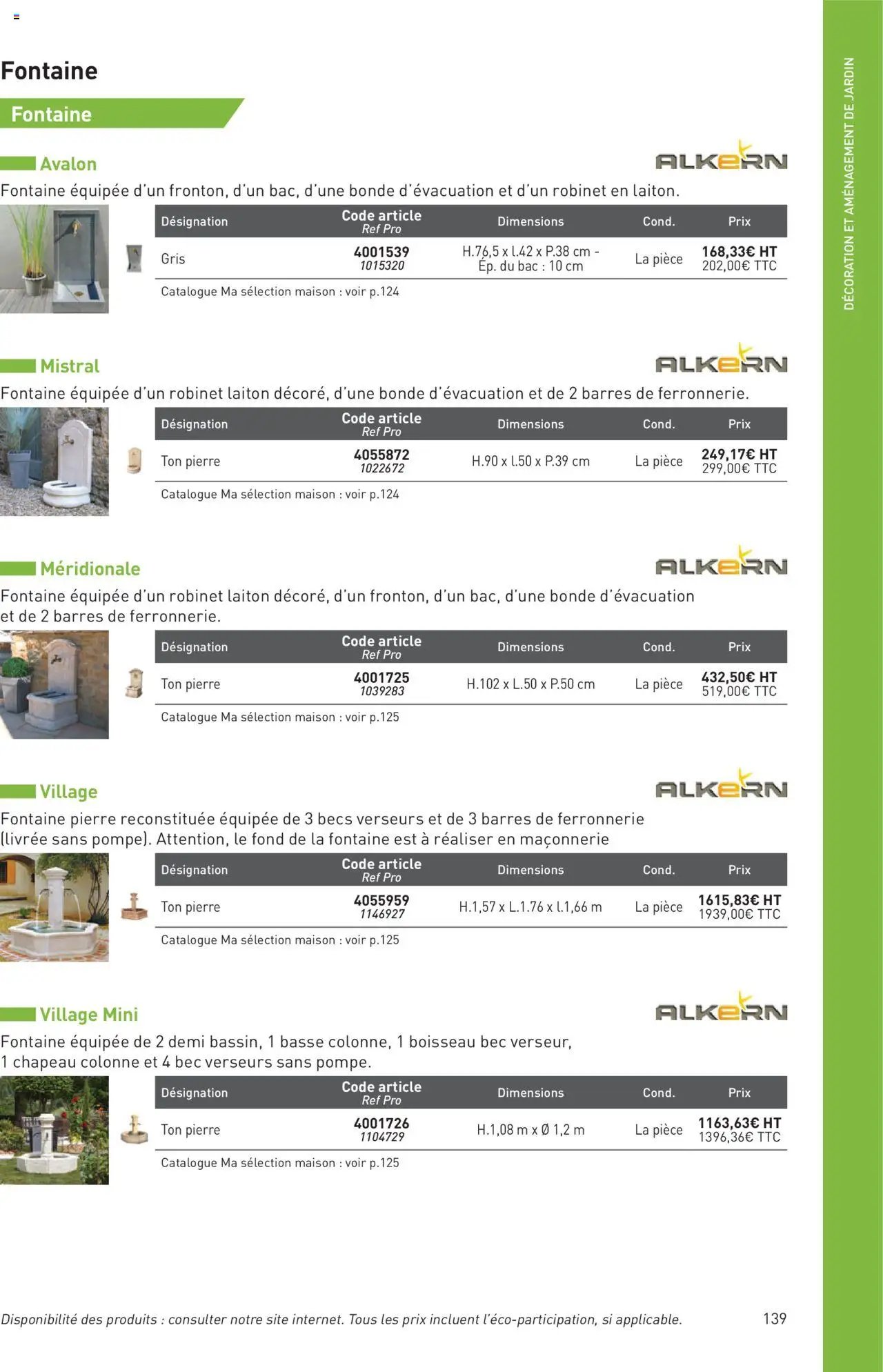 Point.P catalogue Aménagement extérieur 2025 (2025-07-11 - 2025-12-31)