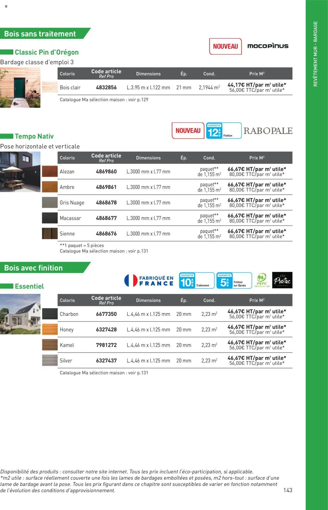 Point.P catalogue Aménagement extérieur 2025 (2025-07-11 - 2025-12-31)