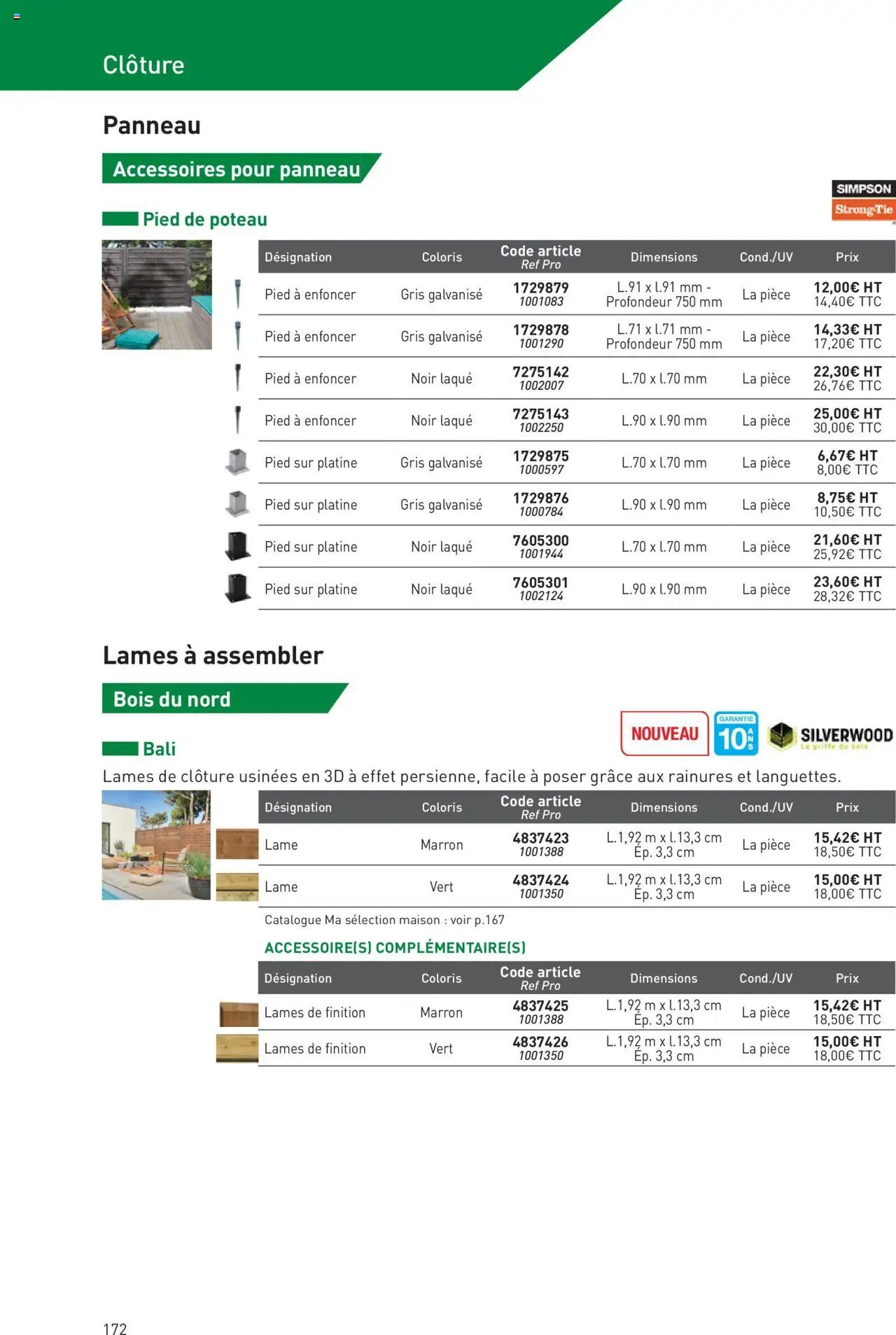 Point.P catalogue Aménagement extérieur 2025 (2025-07-11 - 2025-12-31)
