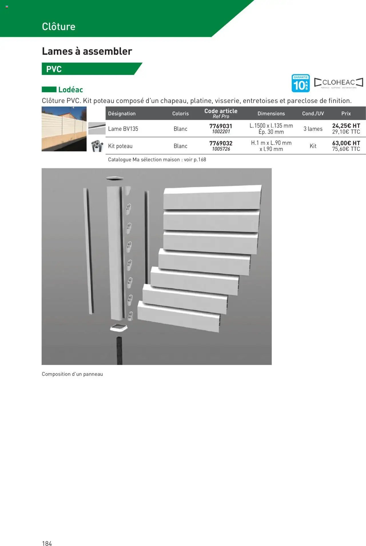 Point.P catalogue Aménagement extérieur 2025 (2025-07-11 - 2025-12-31)