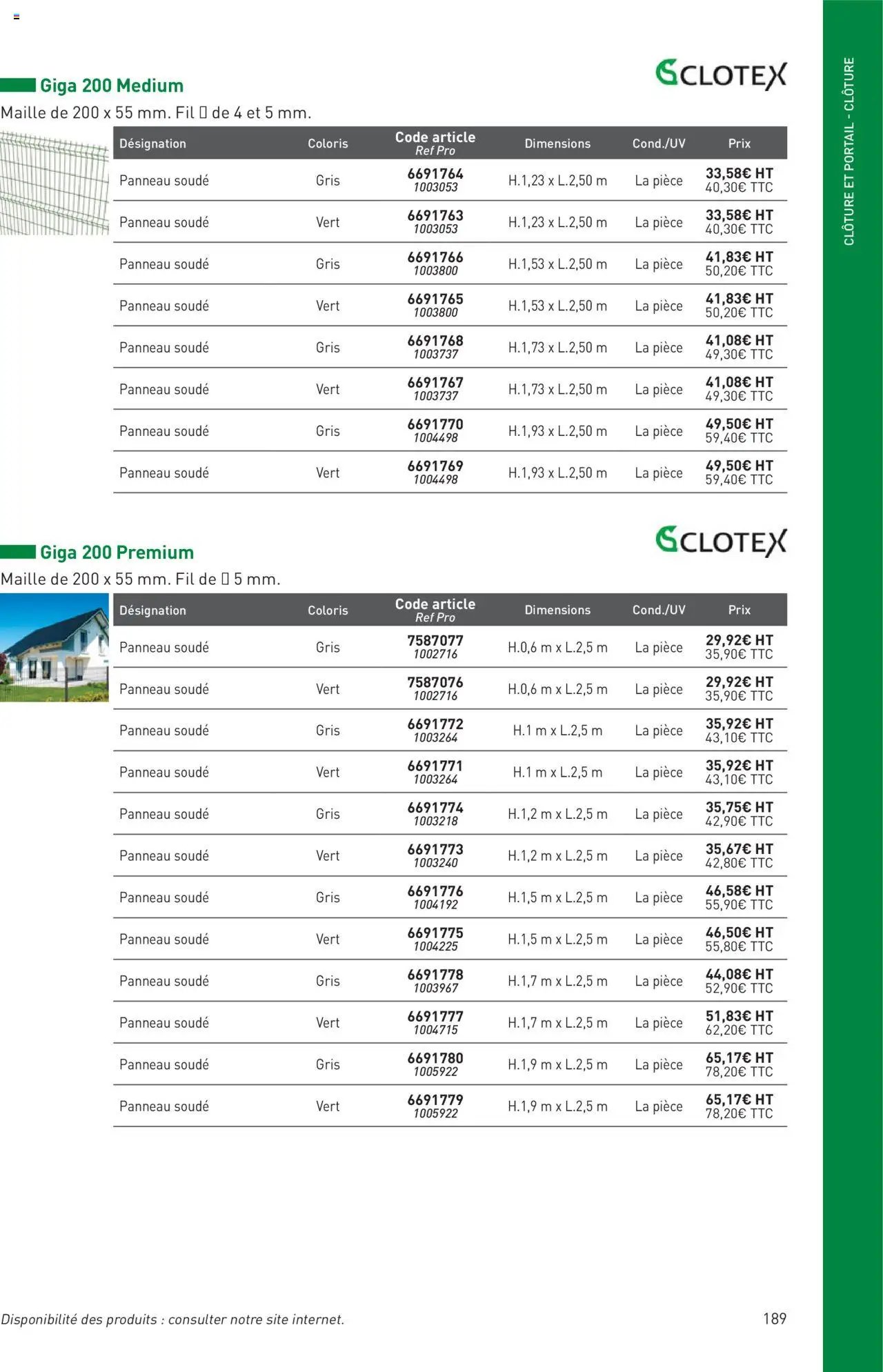Point.P catalogue Aménagement extérieur 2025 (2025-07-11 - 2025-12-31)