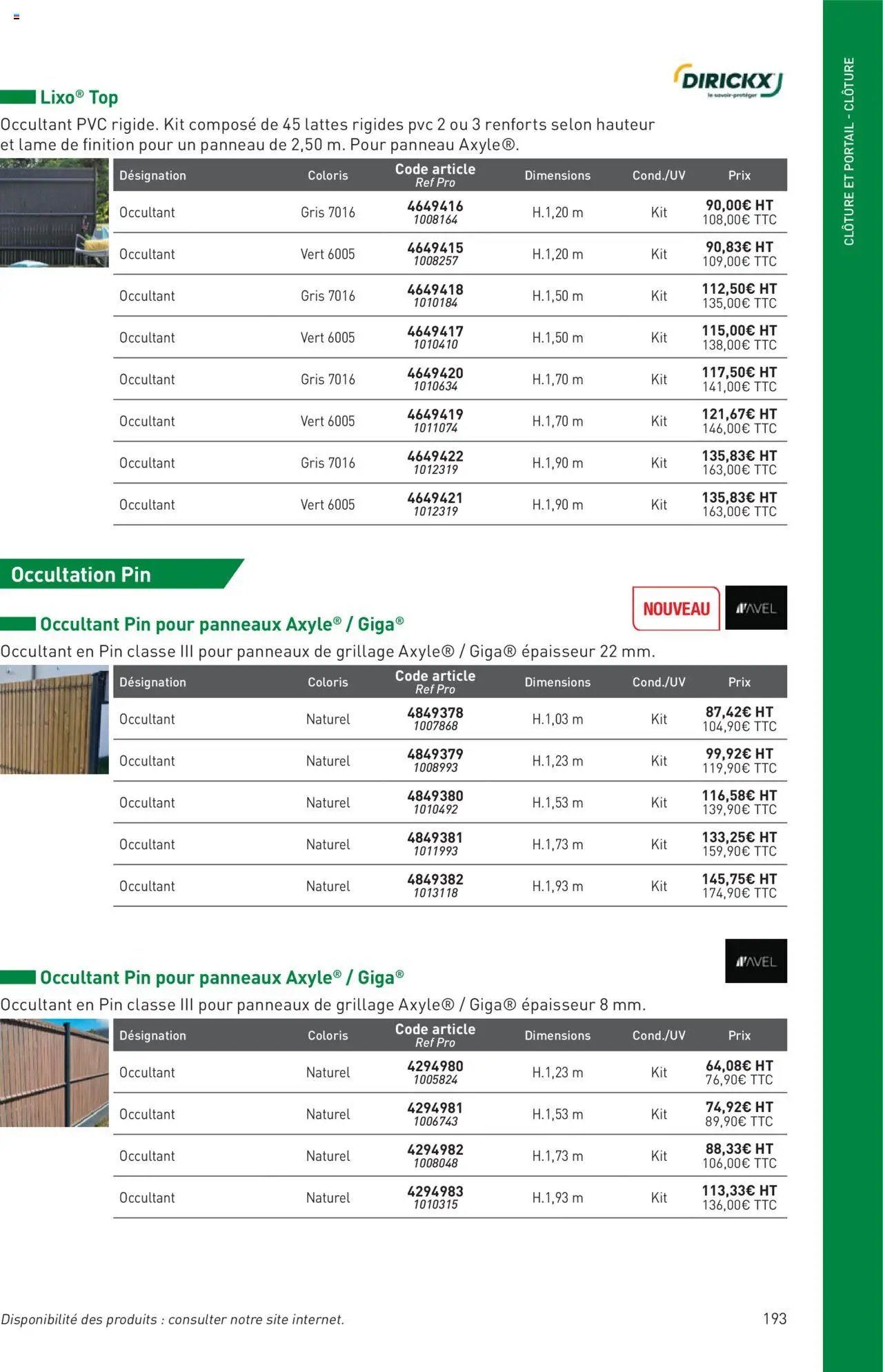 Point.P catalogue Aménagement extérieur 2025 (2025-07-11 - 2025-12-31)