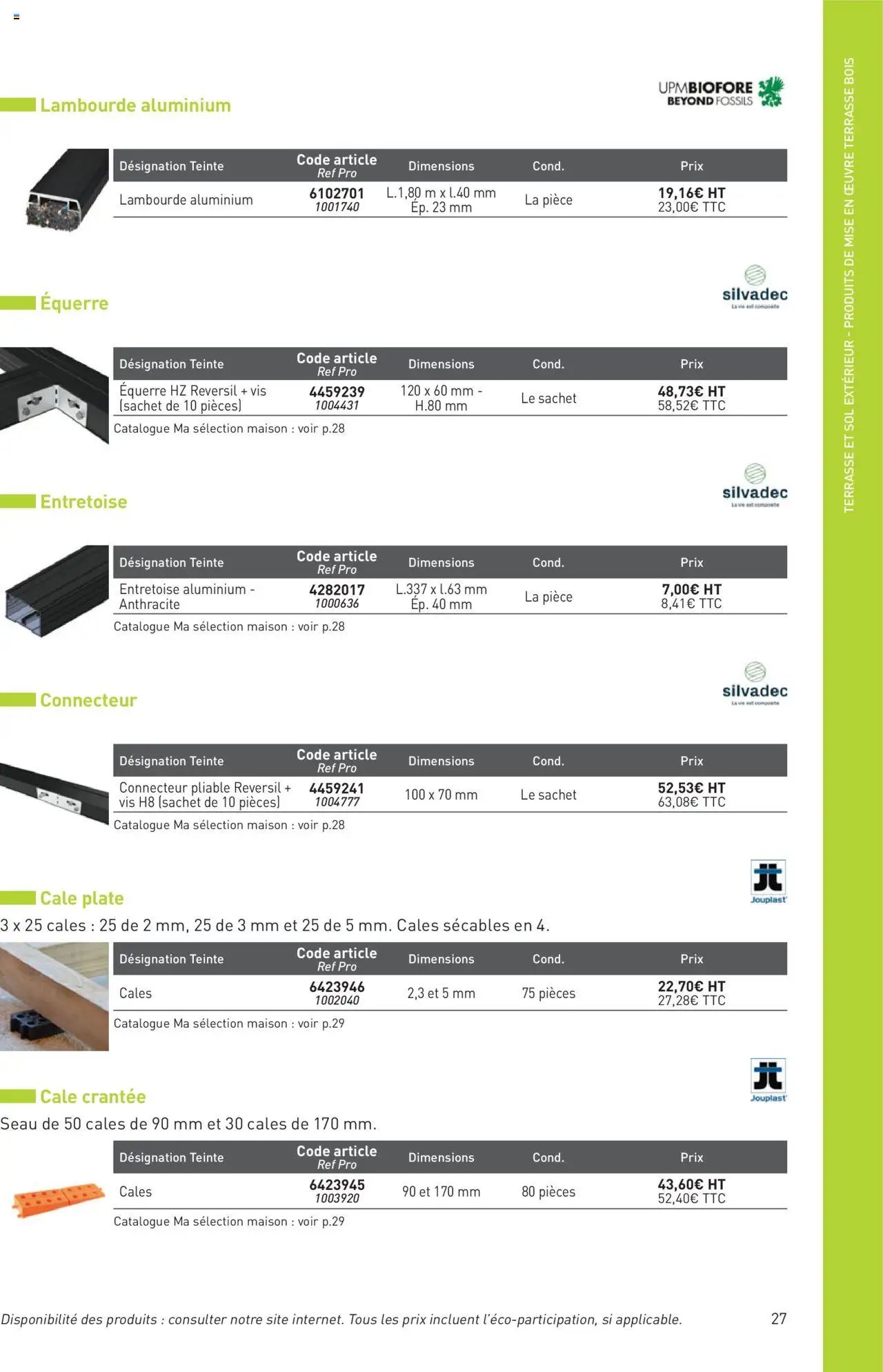 Point.P catalogue Aménagement extérieur 2025 (2025-07-11 - 2025-12-31)
