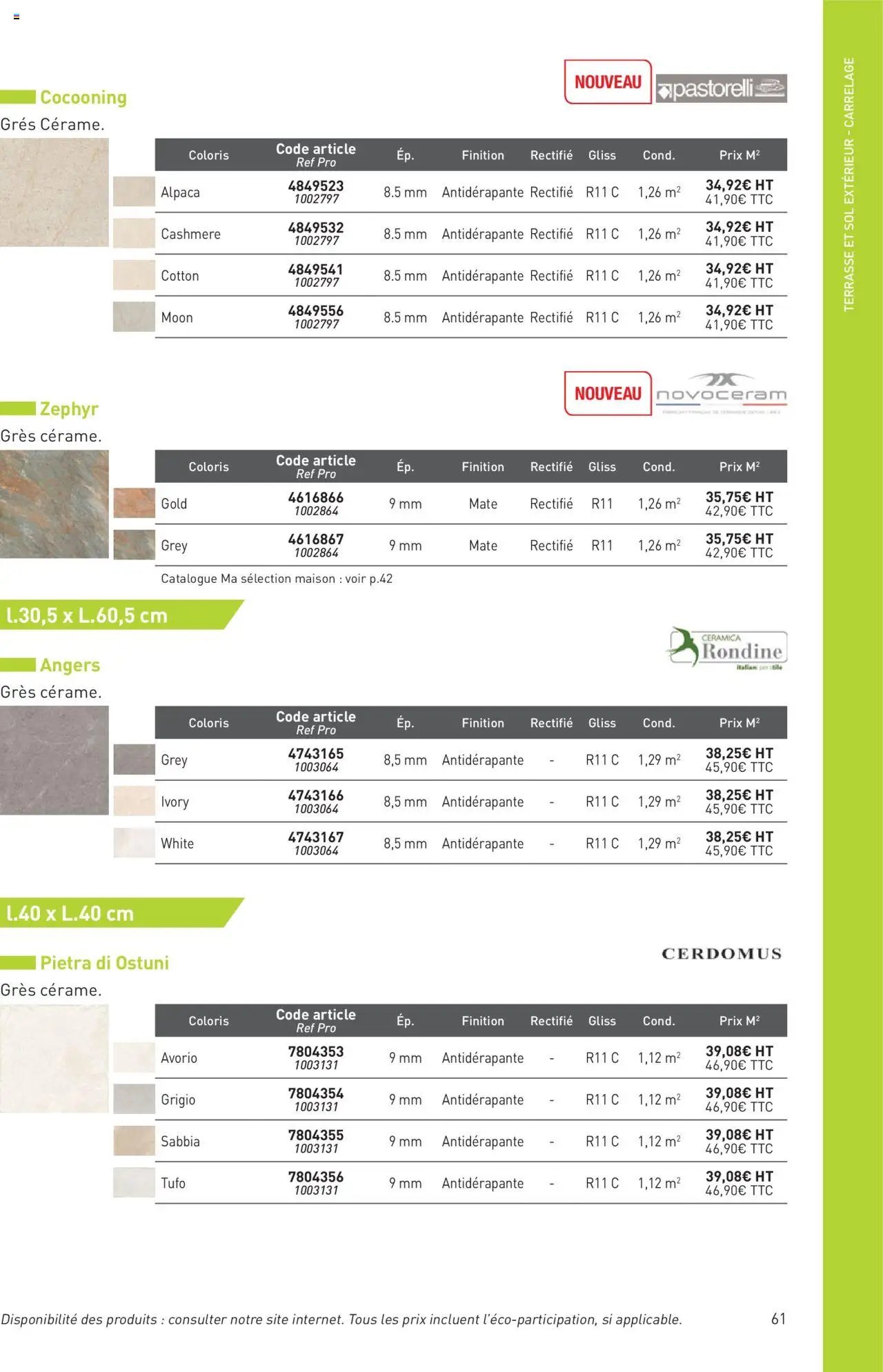 Point.P catalogue Aménagement extérieur 2025 (2025-07-11 - 2025-12-31)