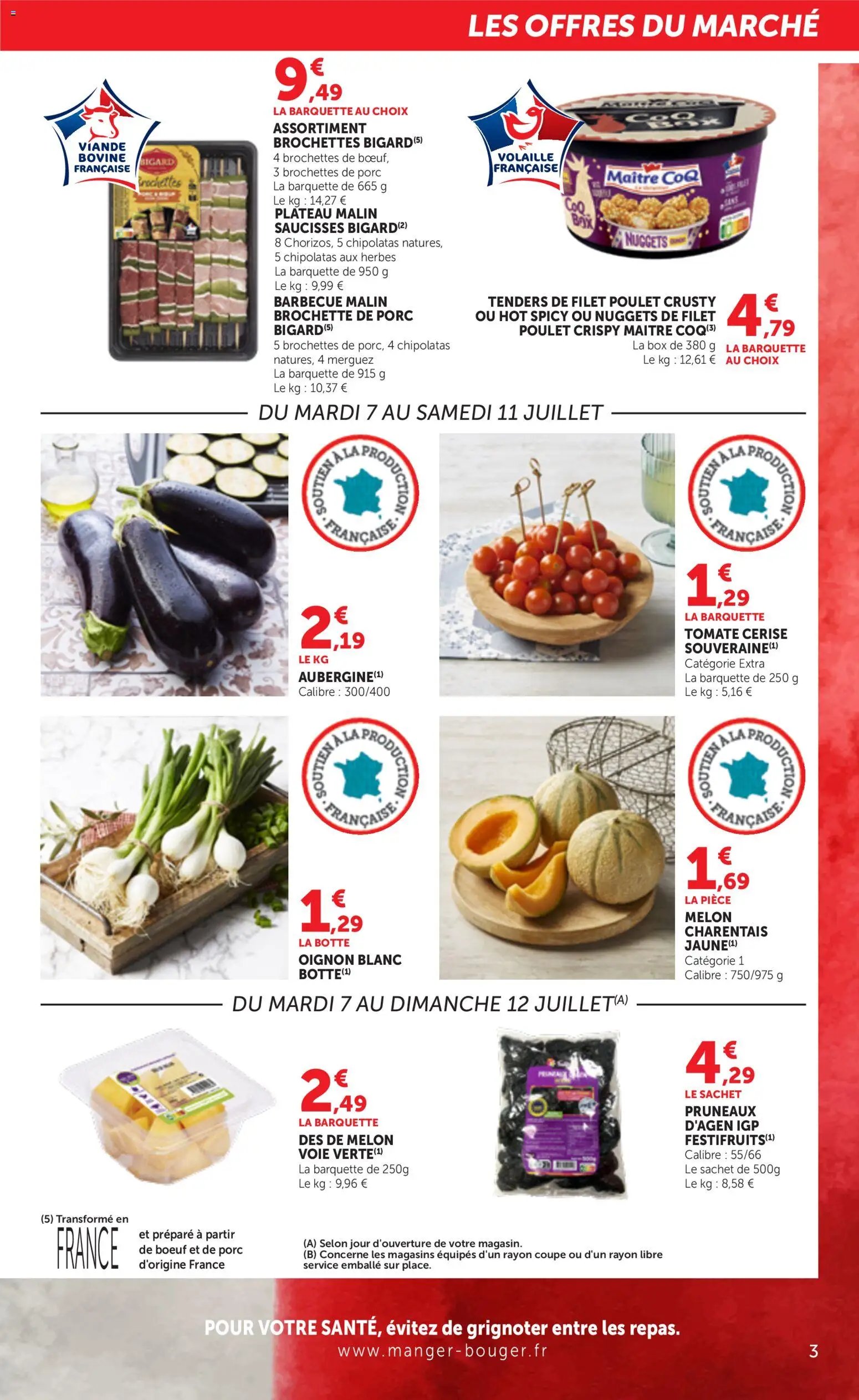 bi1 Spécial produits français à prix bas