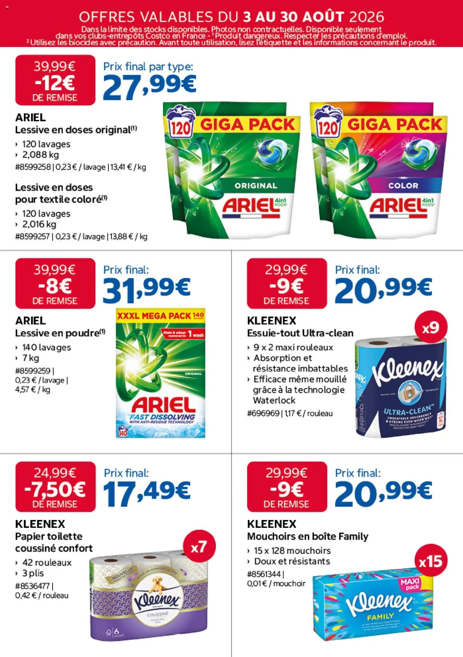 Costco catalogue