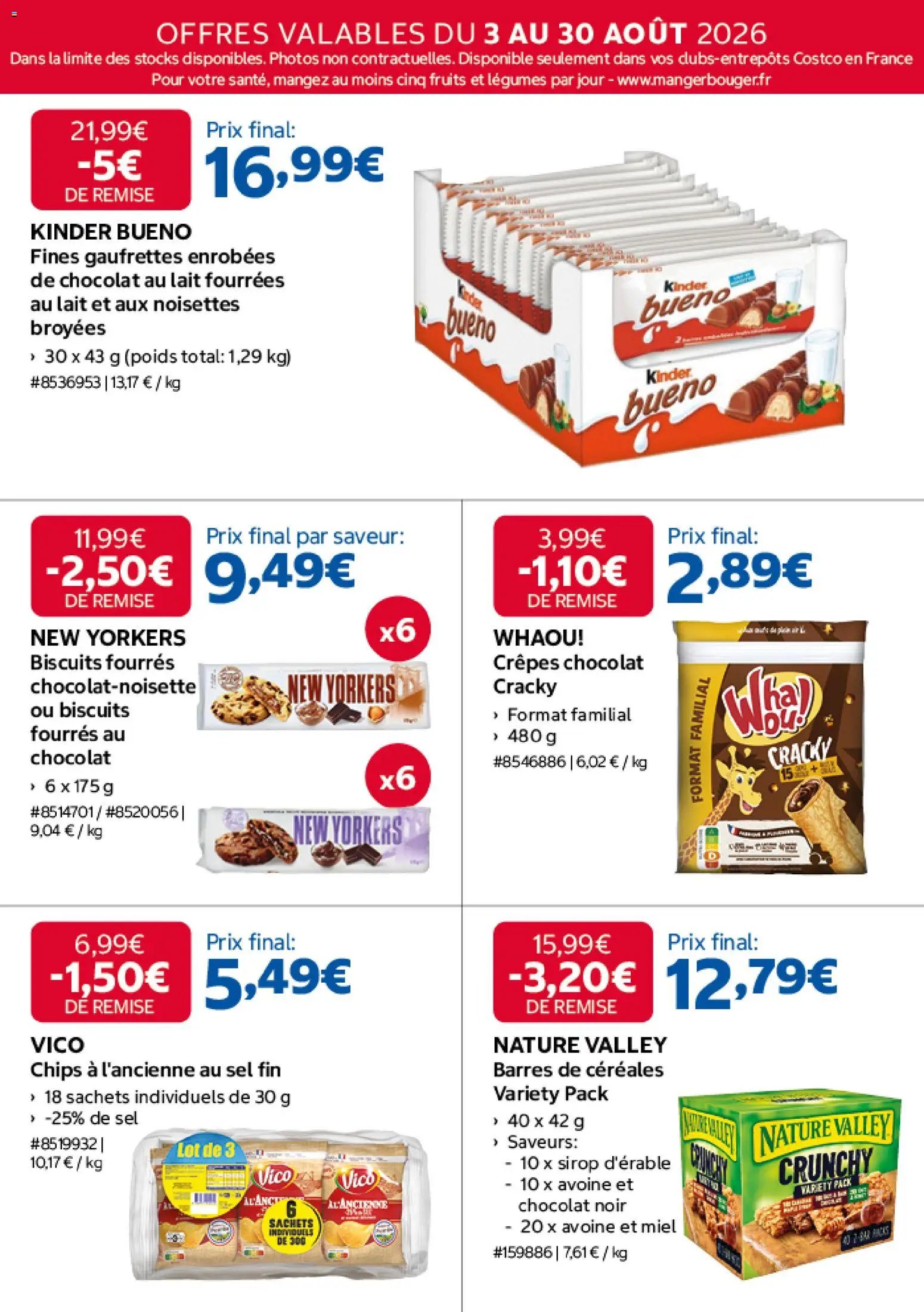 Costco catalogue