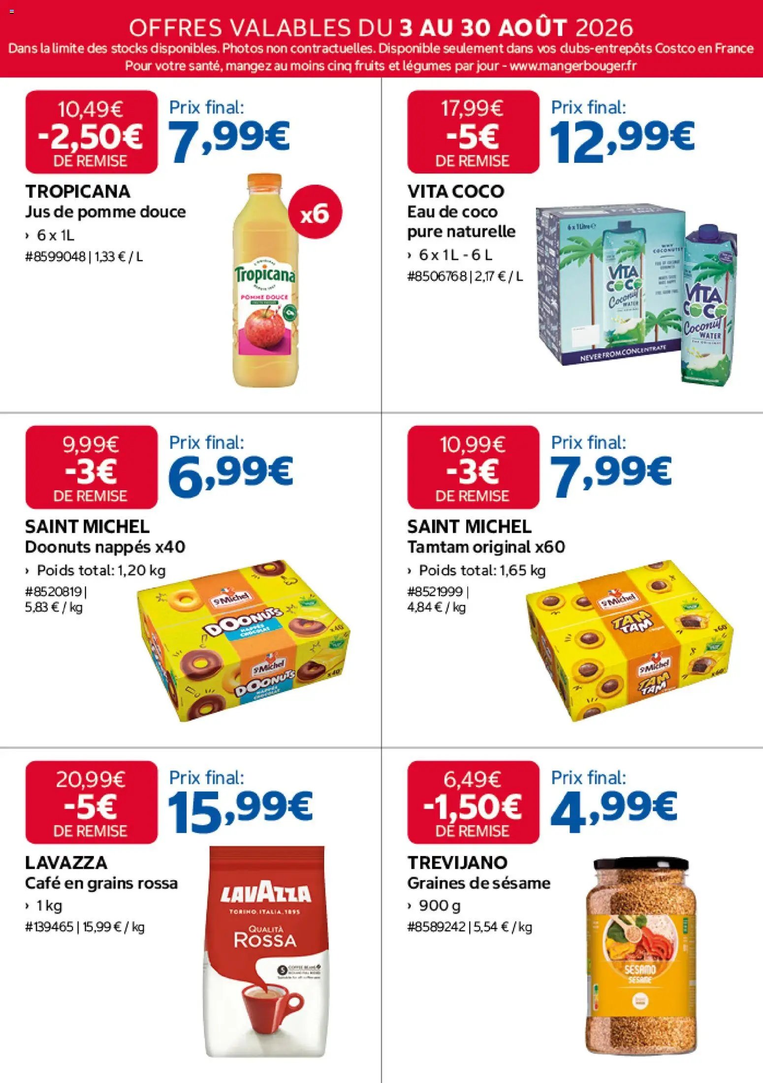 Costco catalogue