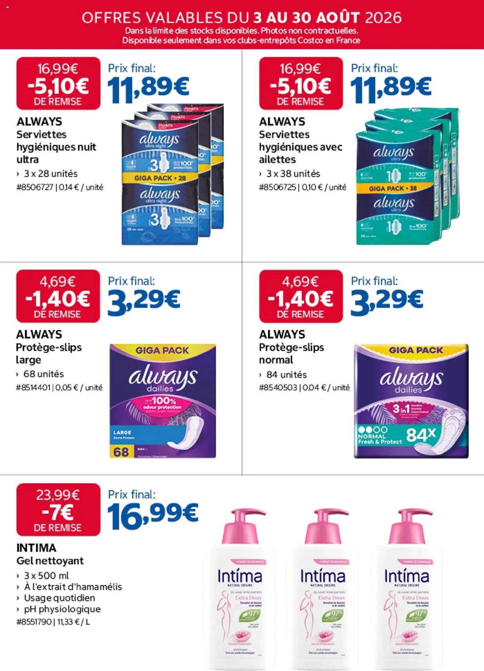Costco catalogue