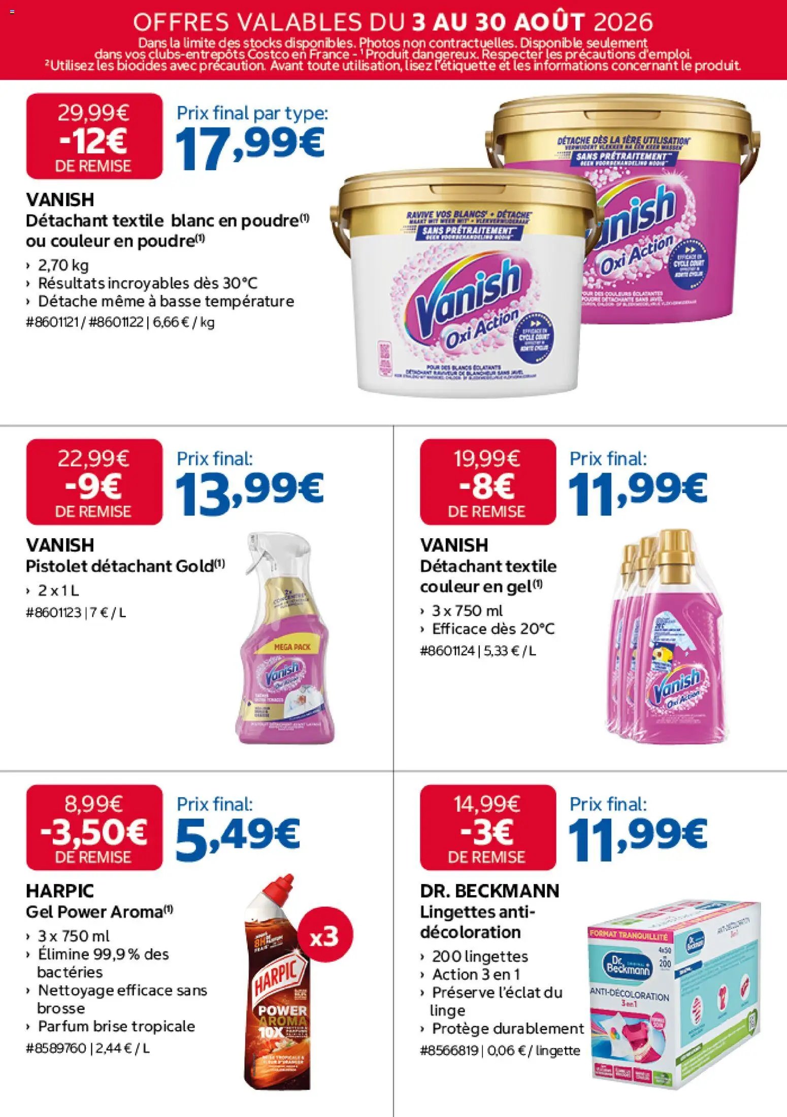 Costco catalogue