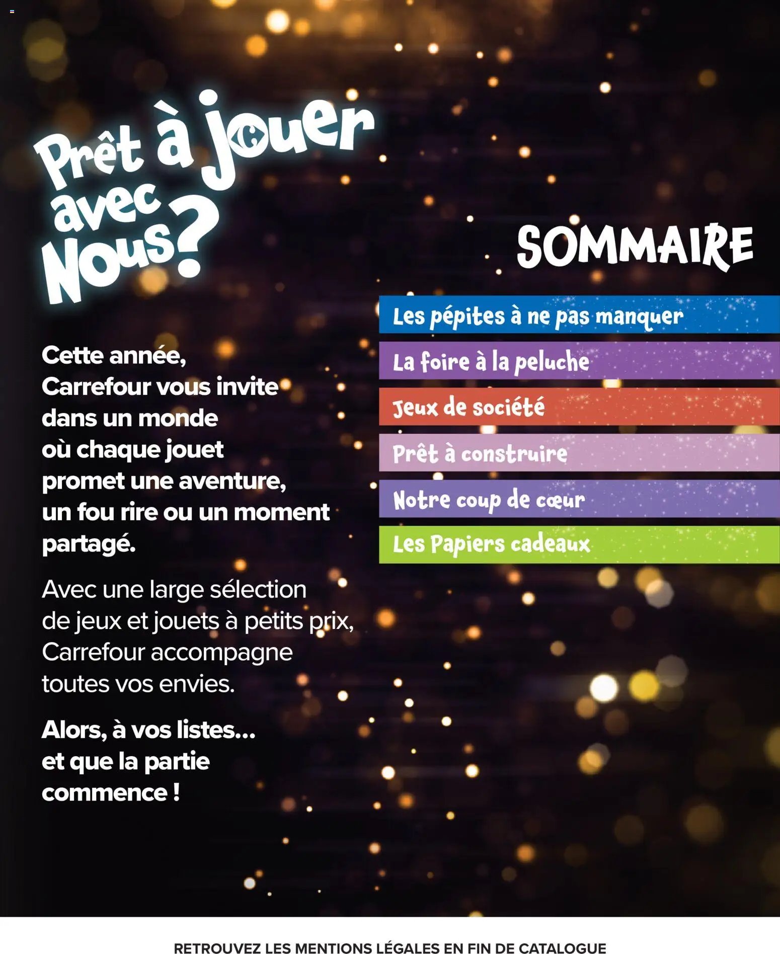 Carrefour Market Prêt à jouer avec nous