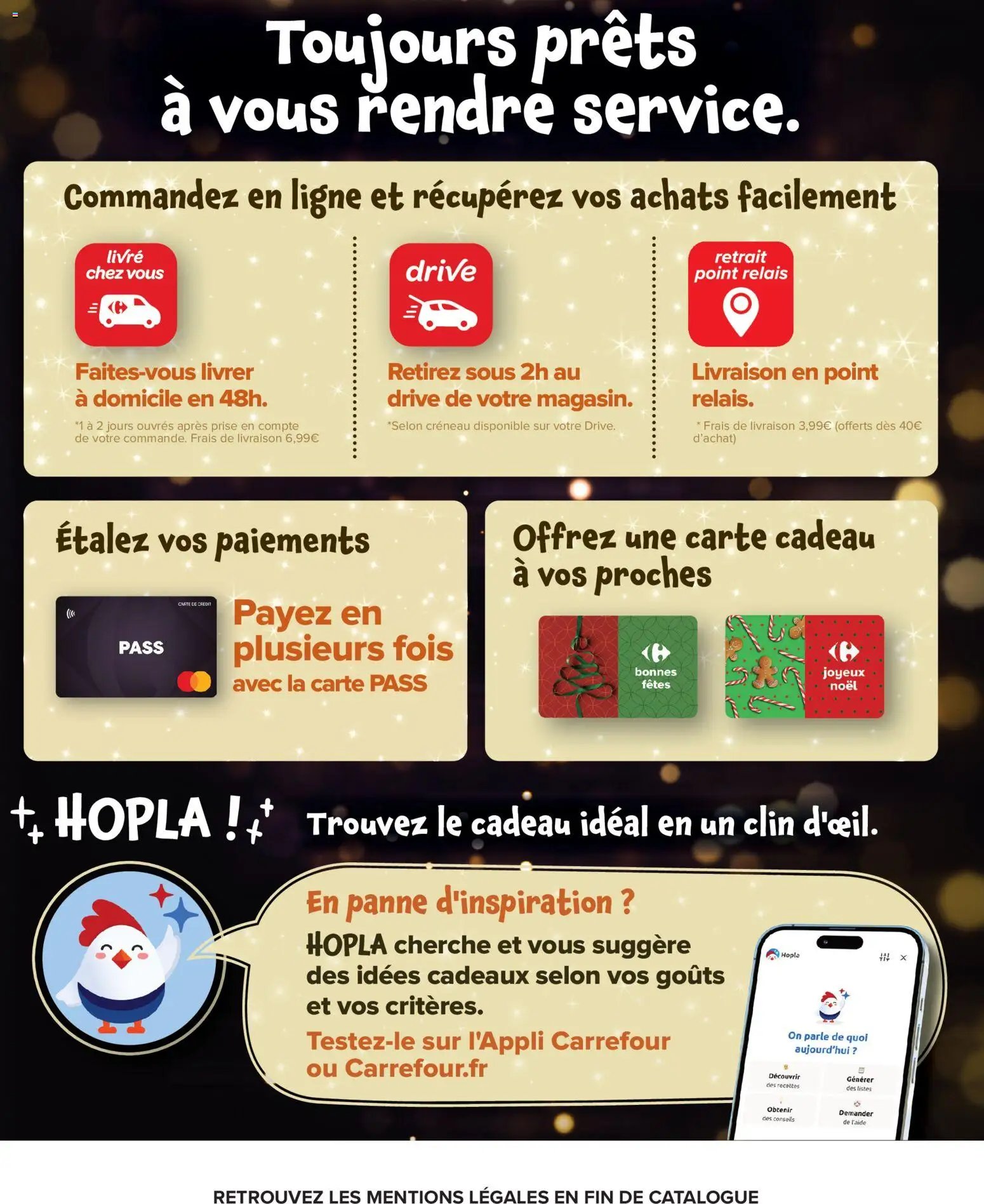 Carrefour Market Prêt à jouer avec nous