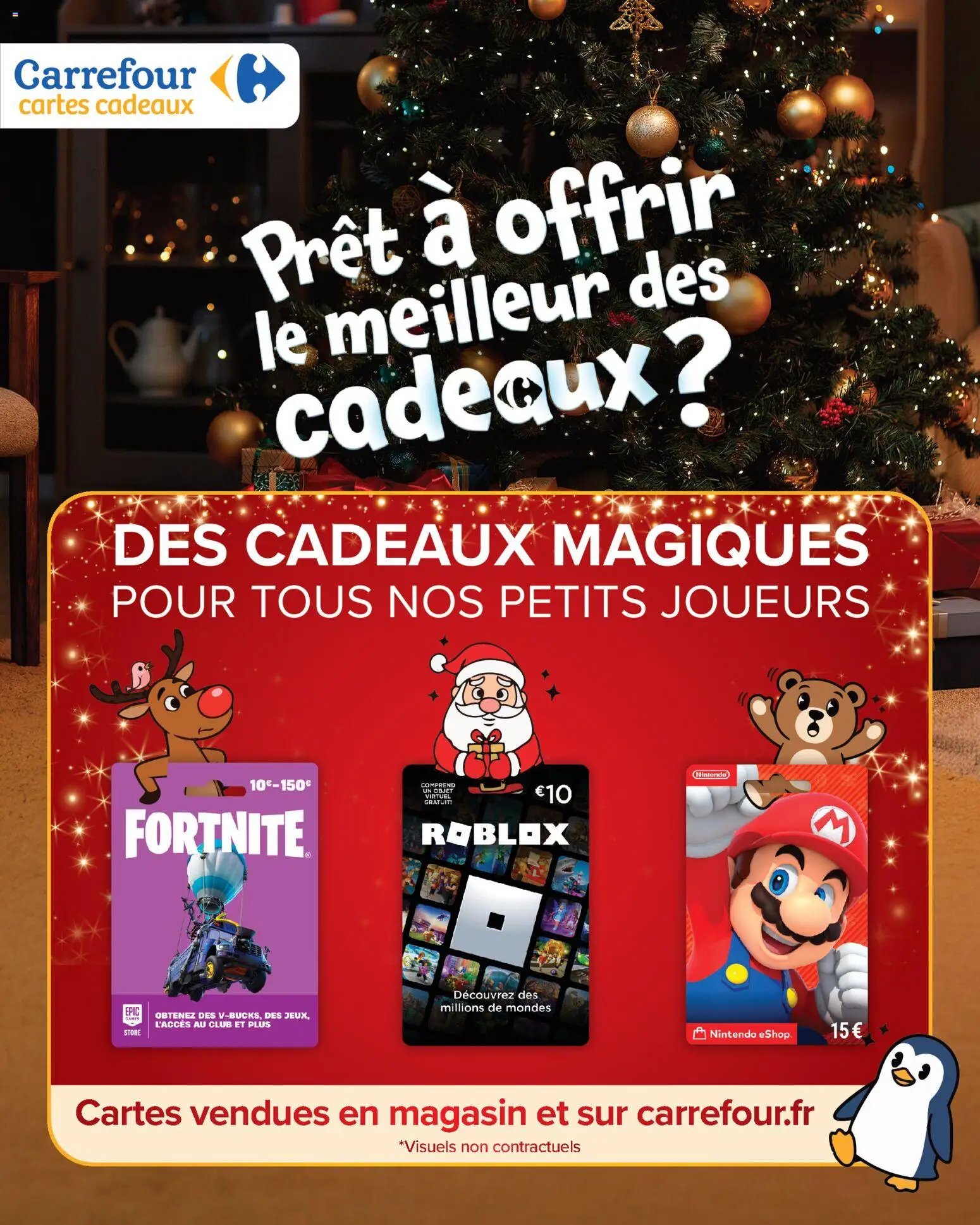 Carrefour Market Prêt à jouer avec nous