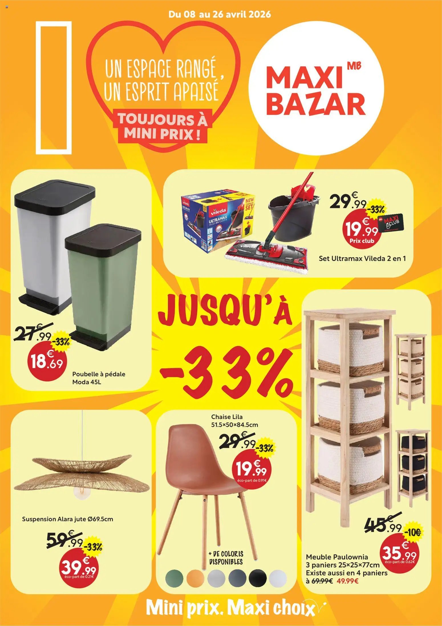 Maxi Bazar - Brochure