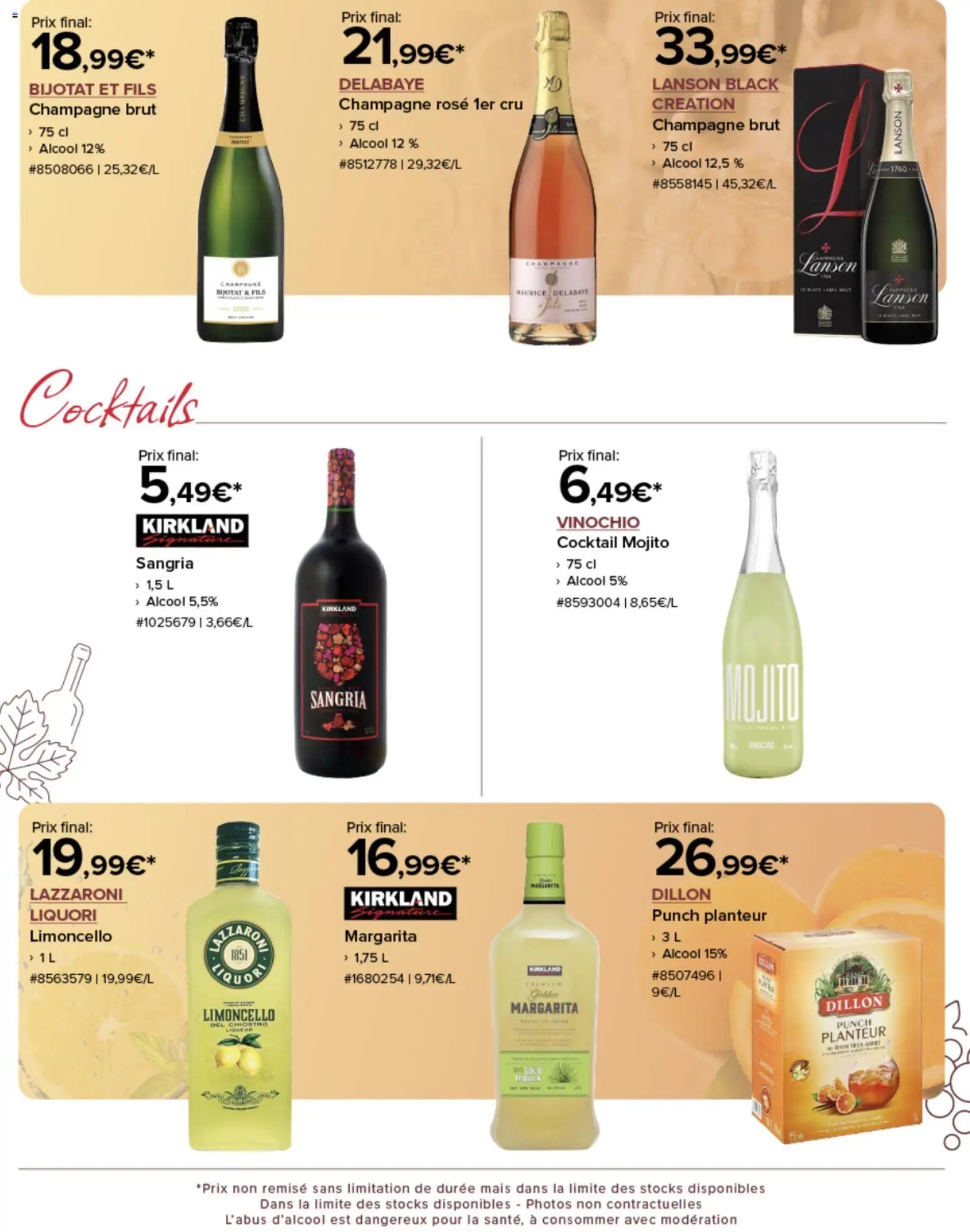 Costco Foire aux vins Printemps 2026 (2026-04-09 - 2026-04-19)