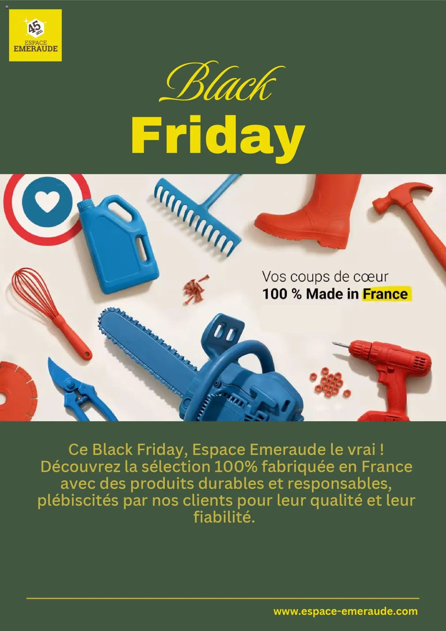 Espace Emeraude Black Friday