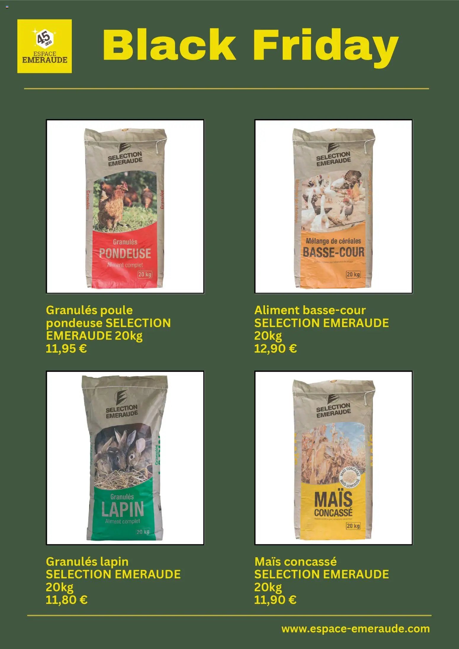 Espace Emeraude Black Friday