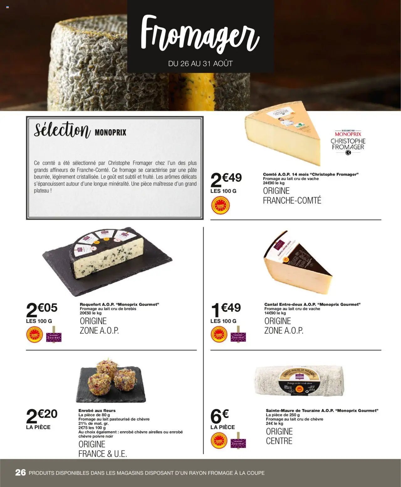 Monoprix - Catalogue promotionnel (2025-08-26 - 2025-09-07)