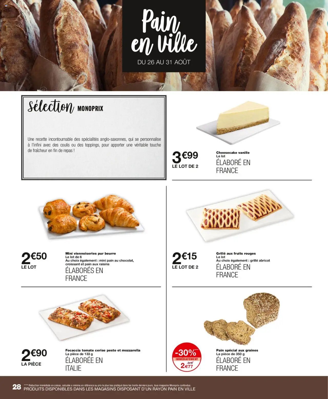 Monoprix - Catalogue promotionnel (2025-08-26 - 2025-09-07)