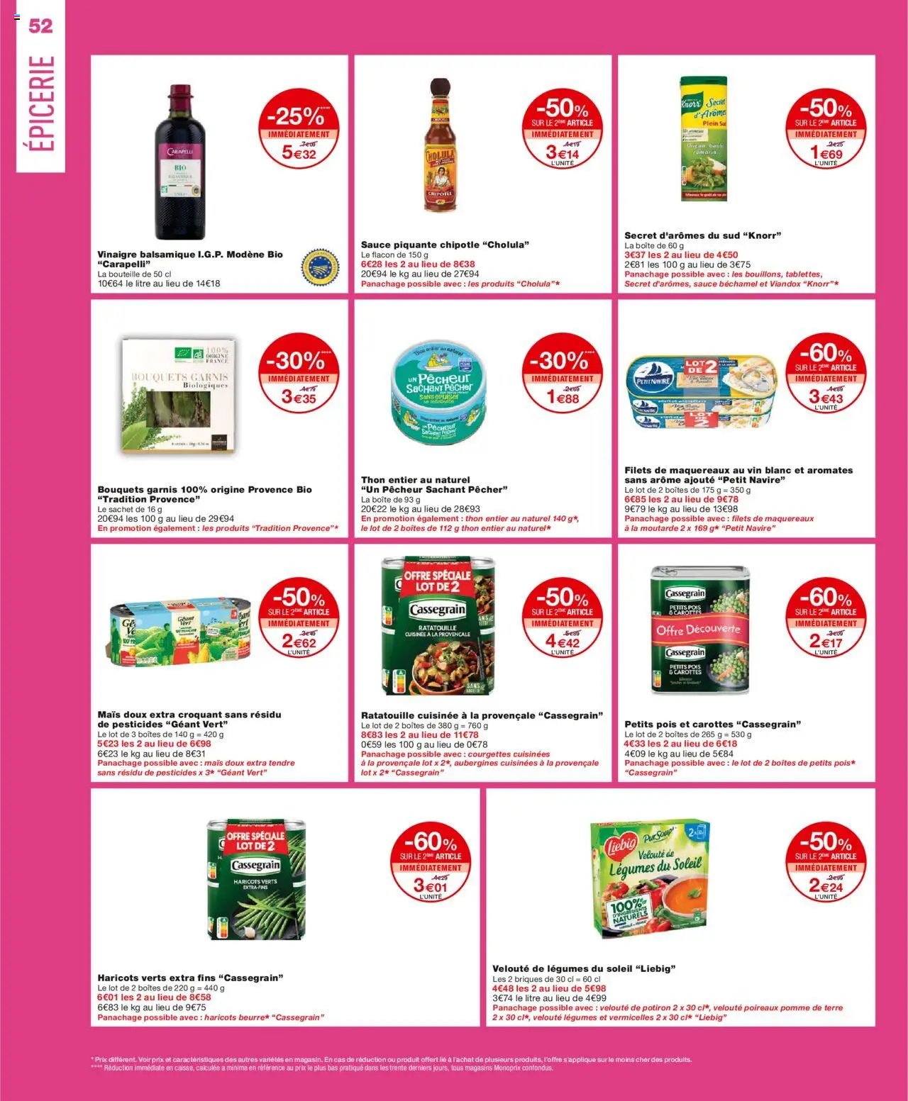 Monoprix - Catalogue promotionnel (2025-08-26 - 2025-09-07)