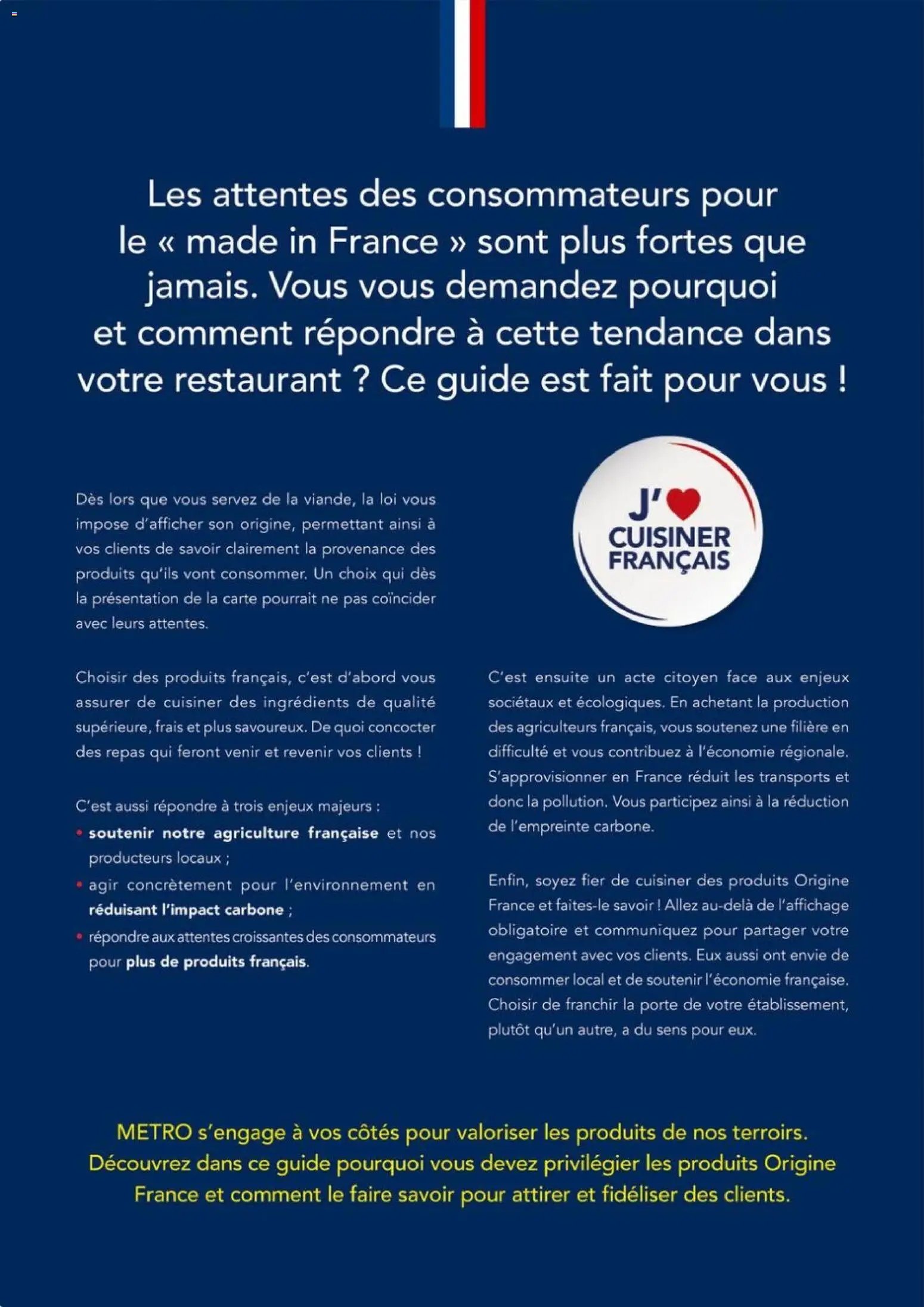 METRO - Guide Origine France