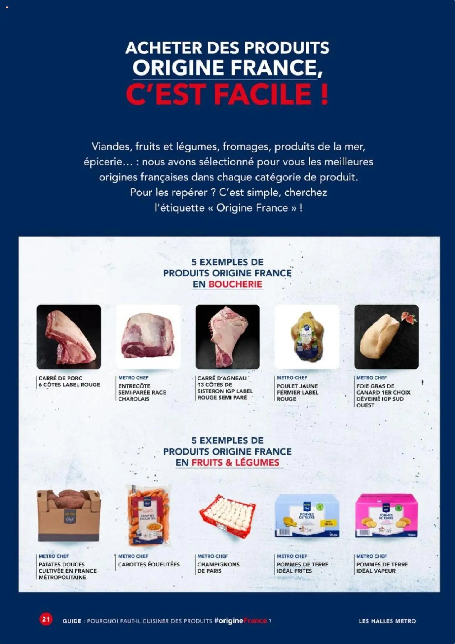 METRO - Guide Origine France