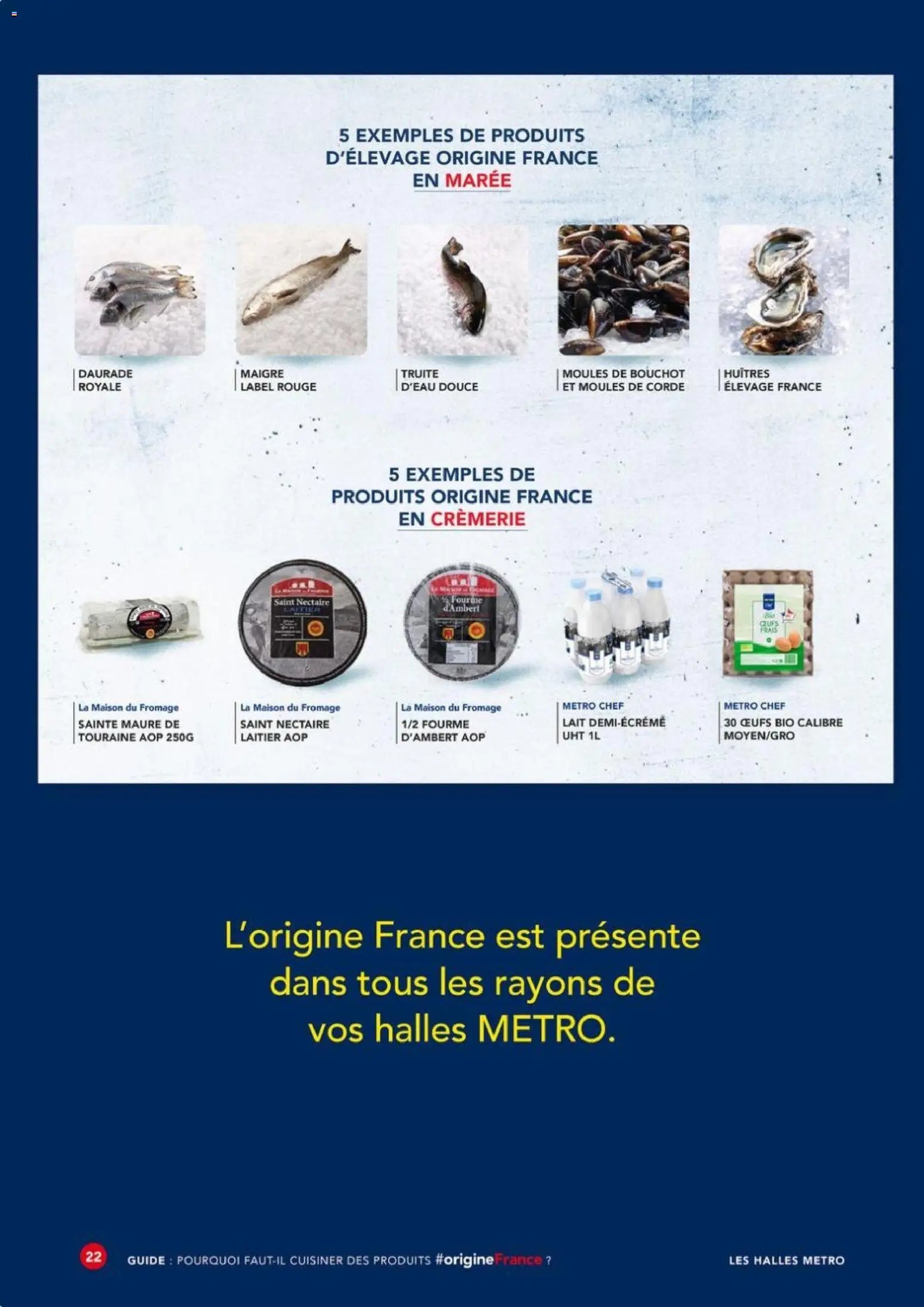 METRO - Guide Origine France