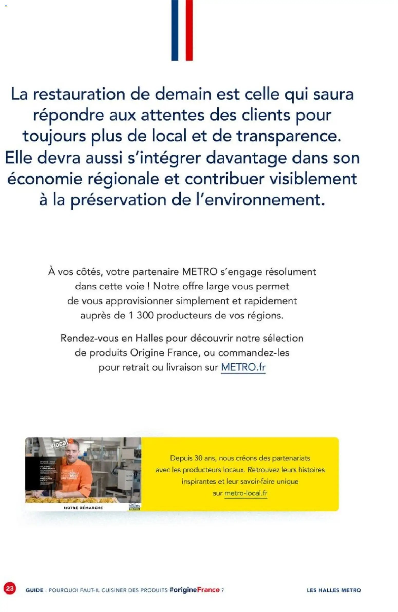 METRO - Guide Origine France
