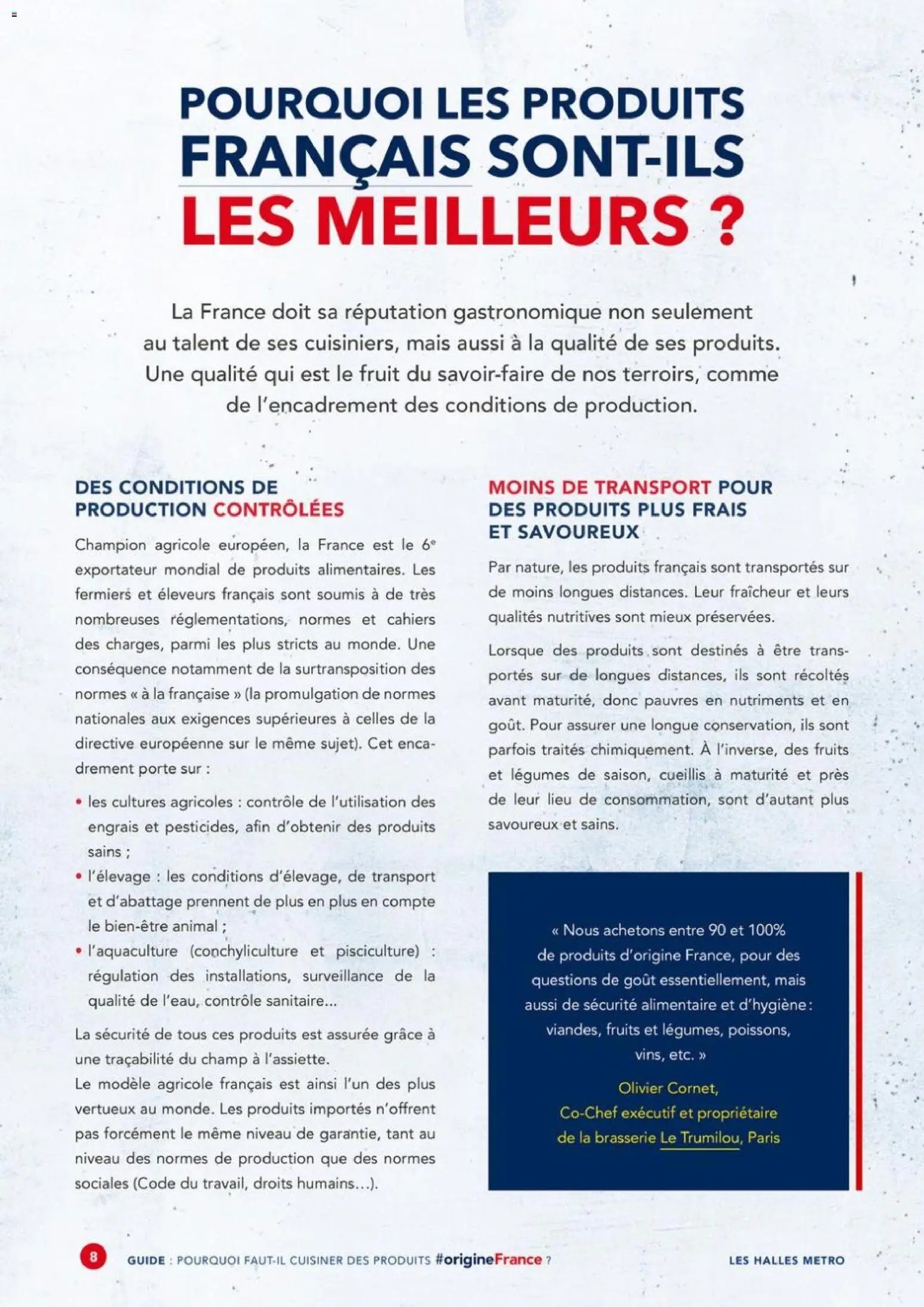 METRO - Guide Origine France