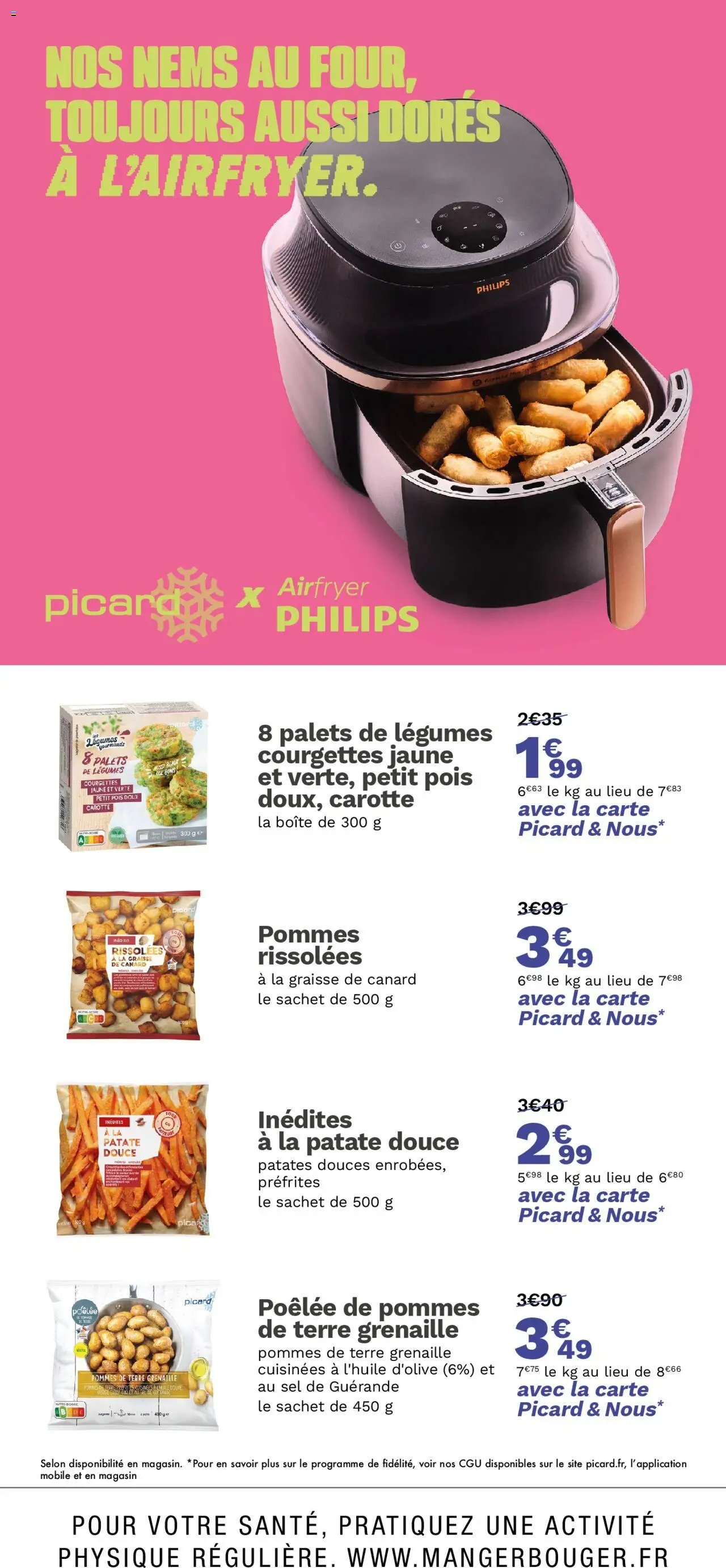 Picard Nos croissants au four toujours réussis, croustillants à l'Airfryer Philips (2025-10-13 - 2025-10-26)