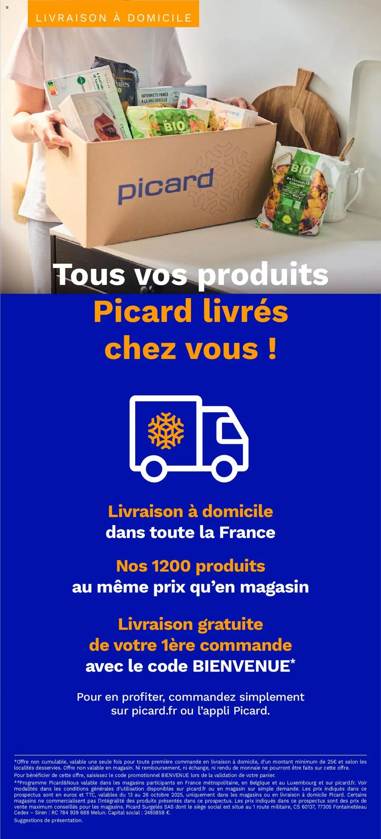 Picard Nos croissants au four toujours réussis, croustillants à l'Airfryer Philips (2025-10-13 - 2025-10-26)