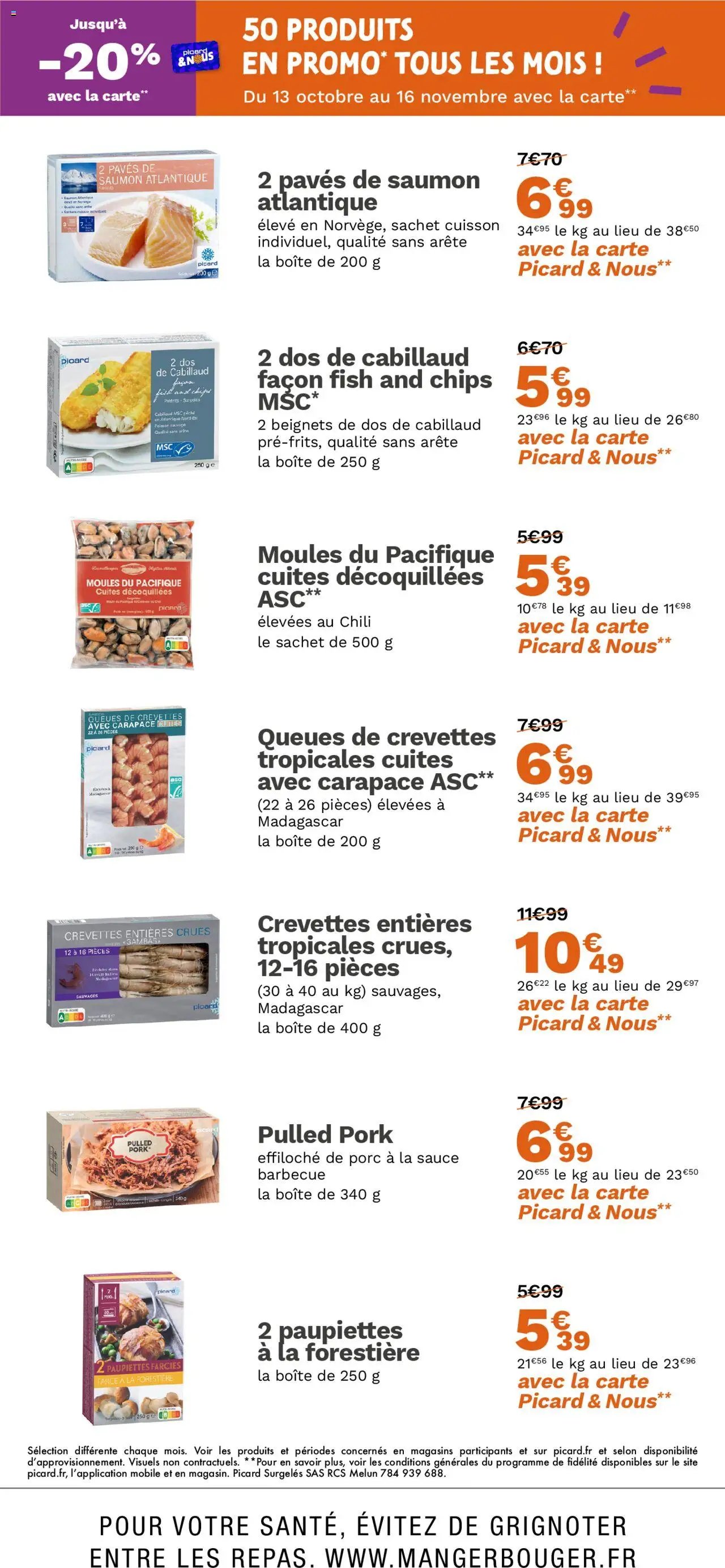 Picard Nos croissants au four toujours réussis, croustillants à l'Airfryer Philips (2025-10-13 - 2025-10-26)
