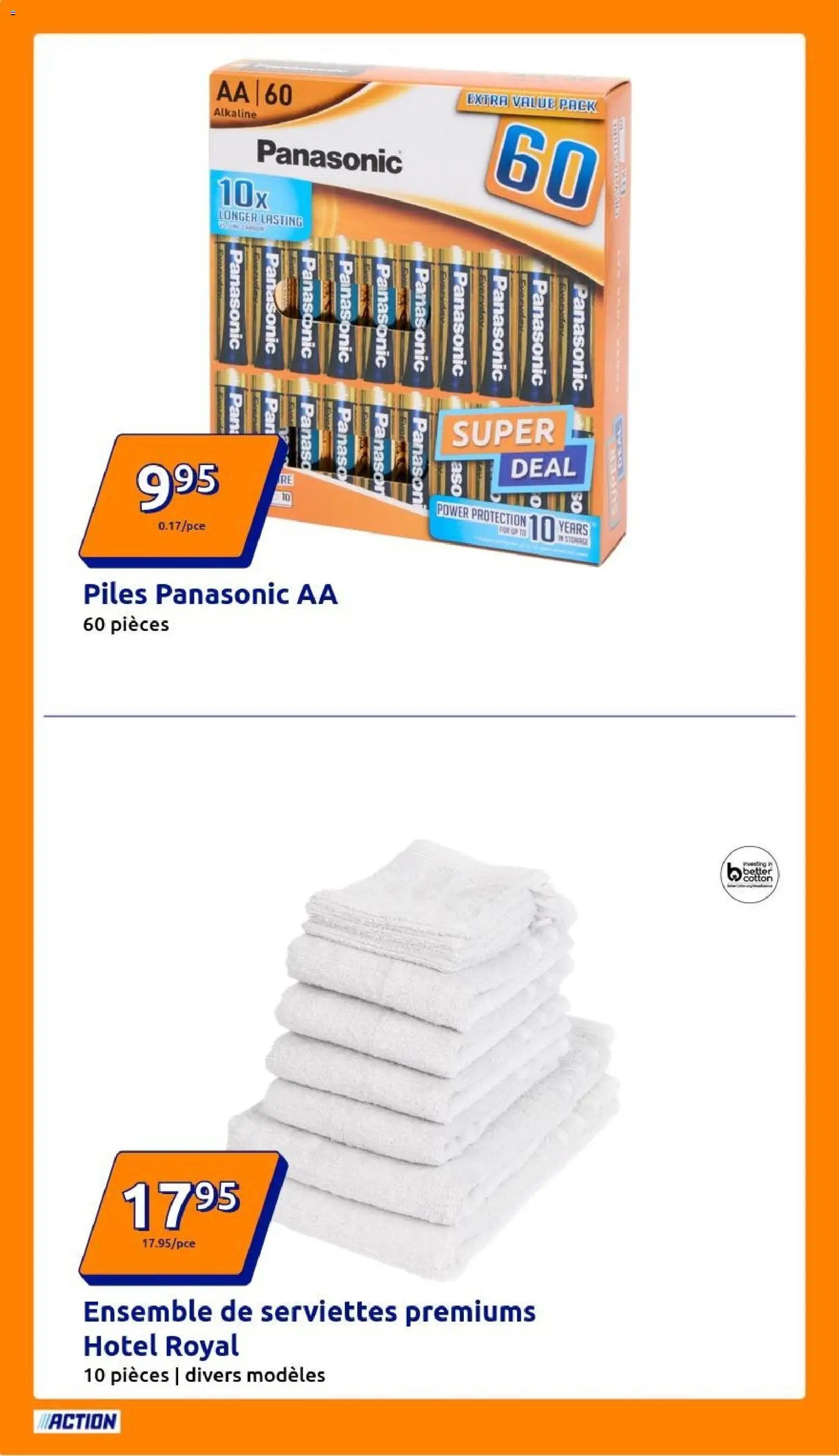 Action catalogue de la semaine 49