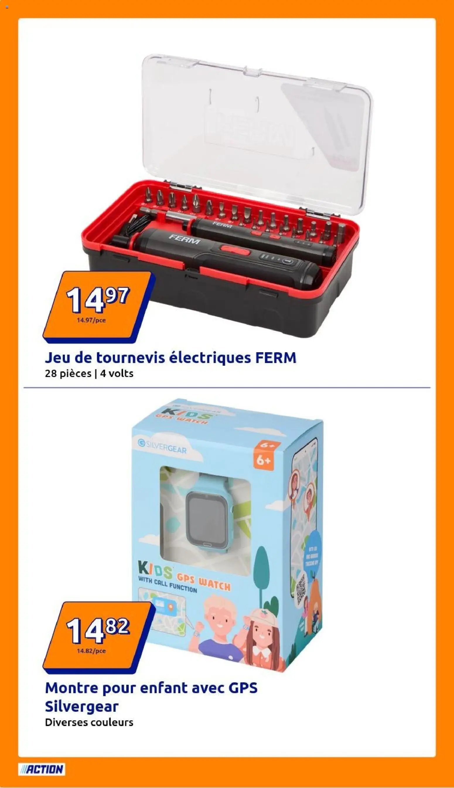 Action catalogue de la semaine 49