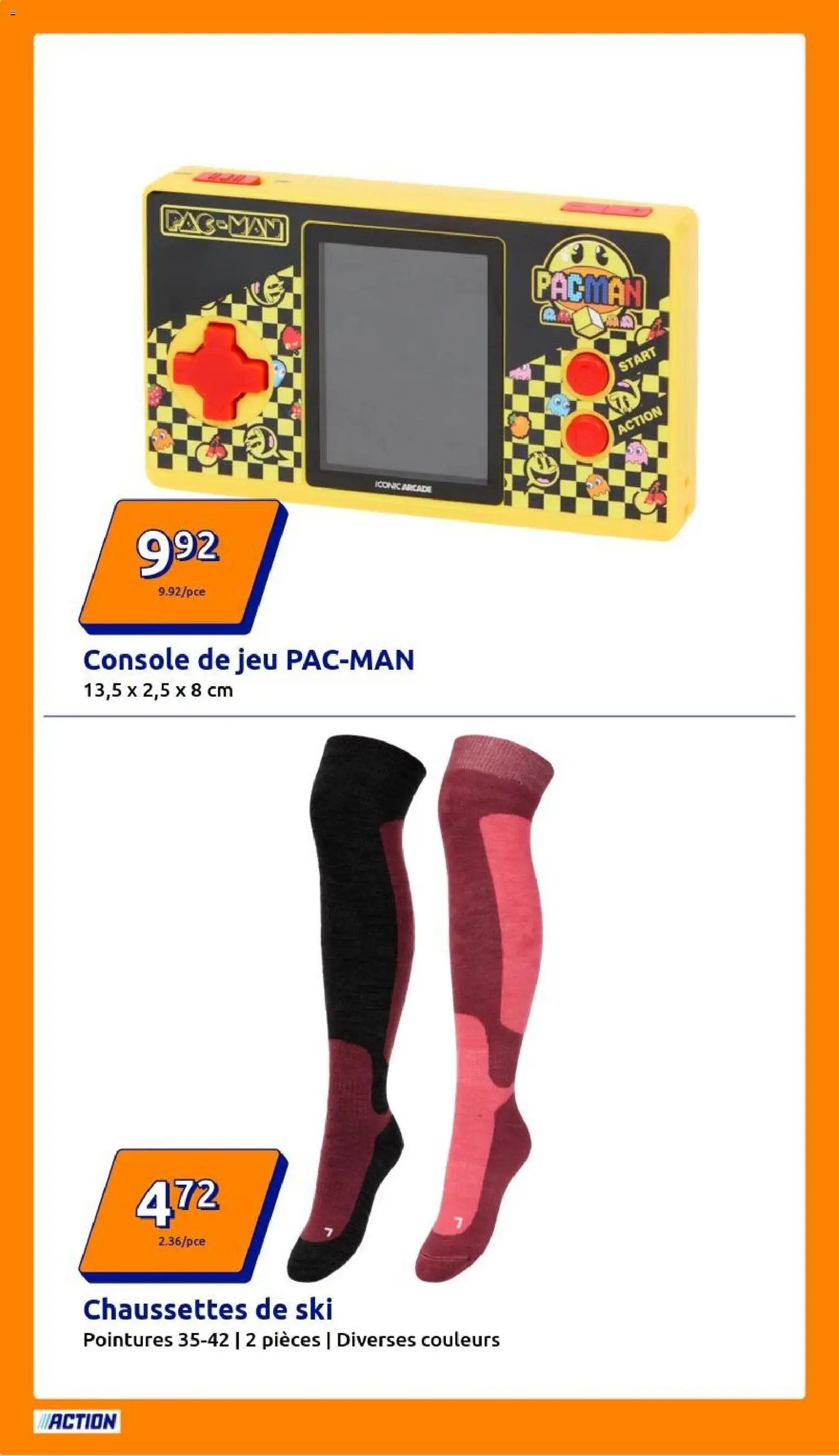 Action catalogue de la semaine 49