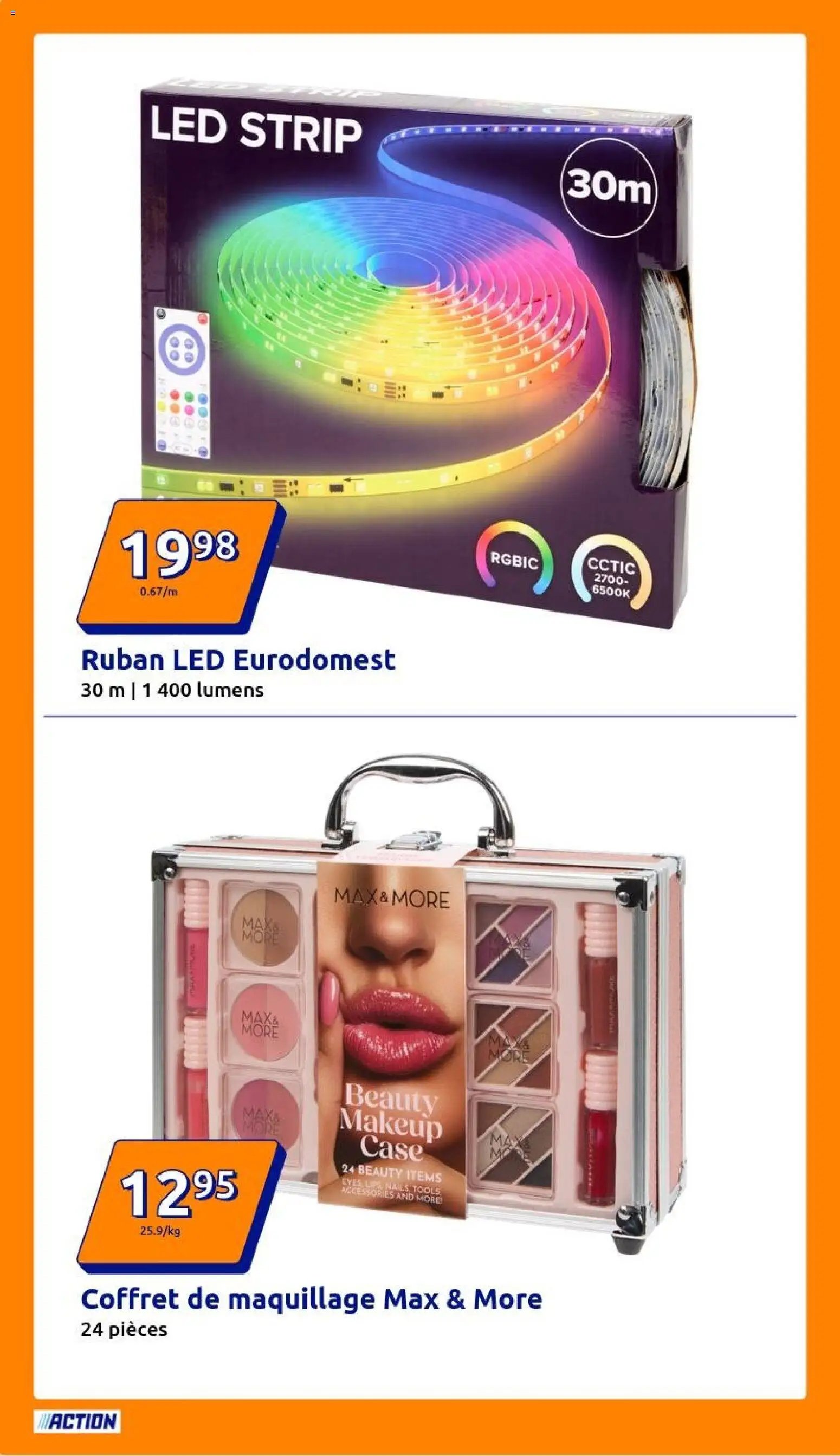 Action catalogue de la semaine 49