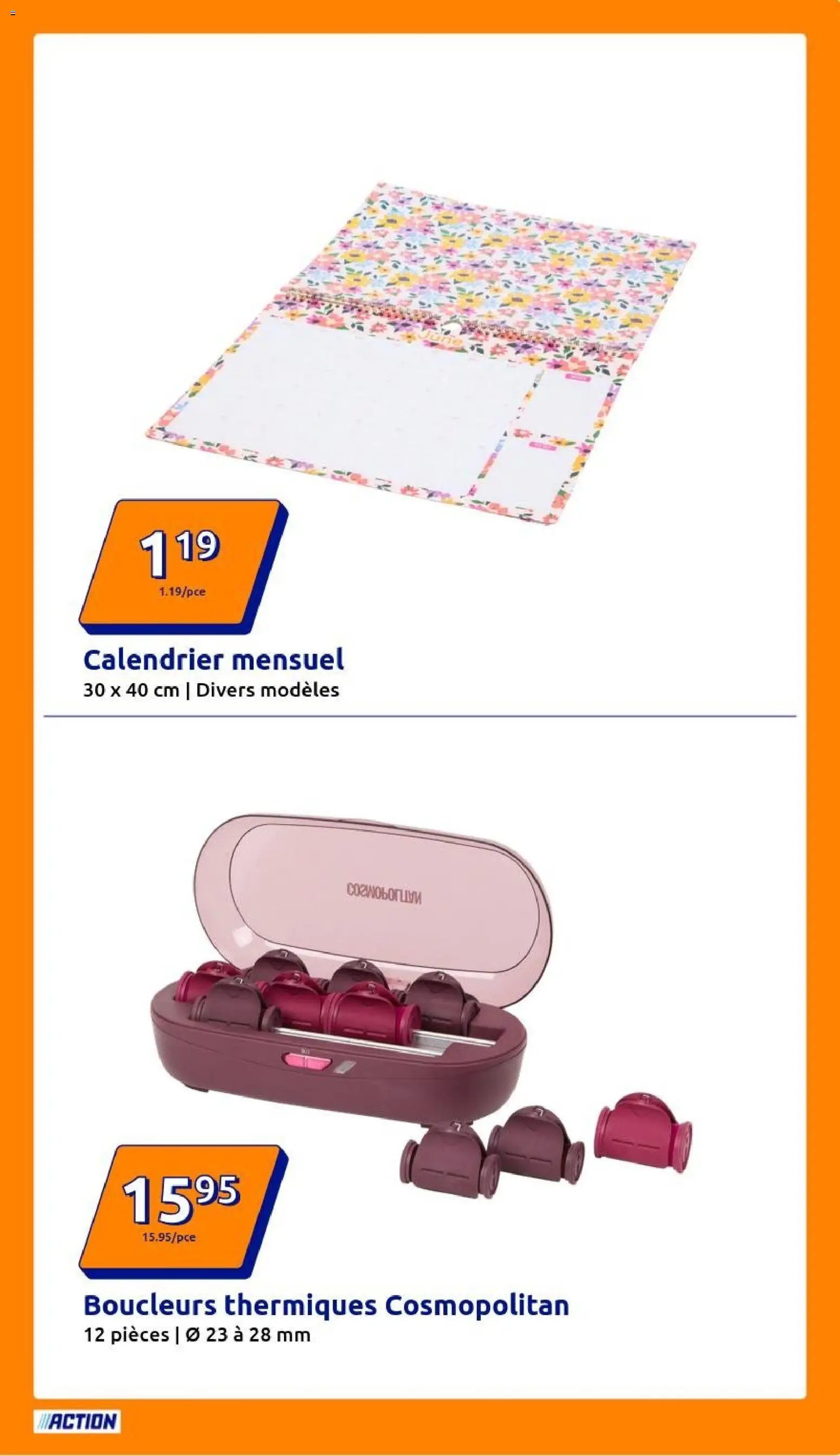 Action catalogue de la semaine 49