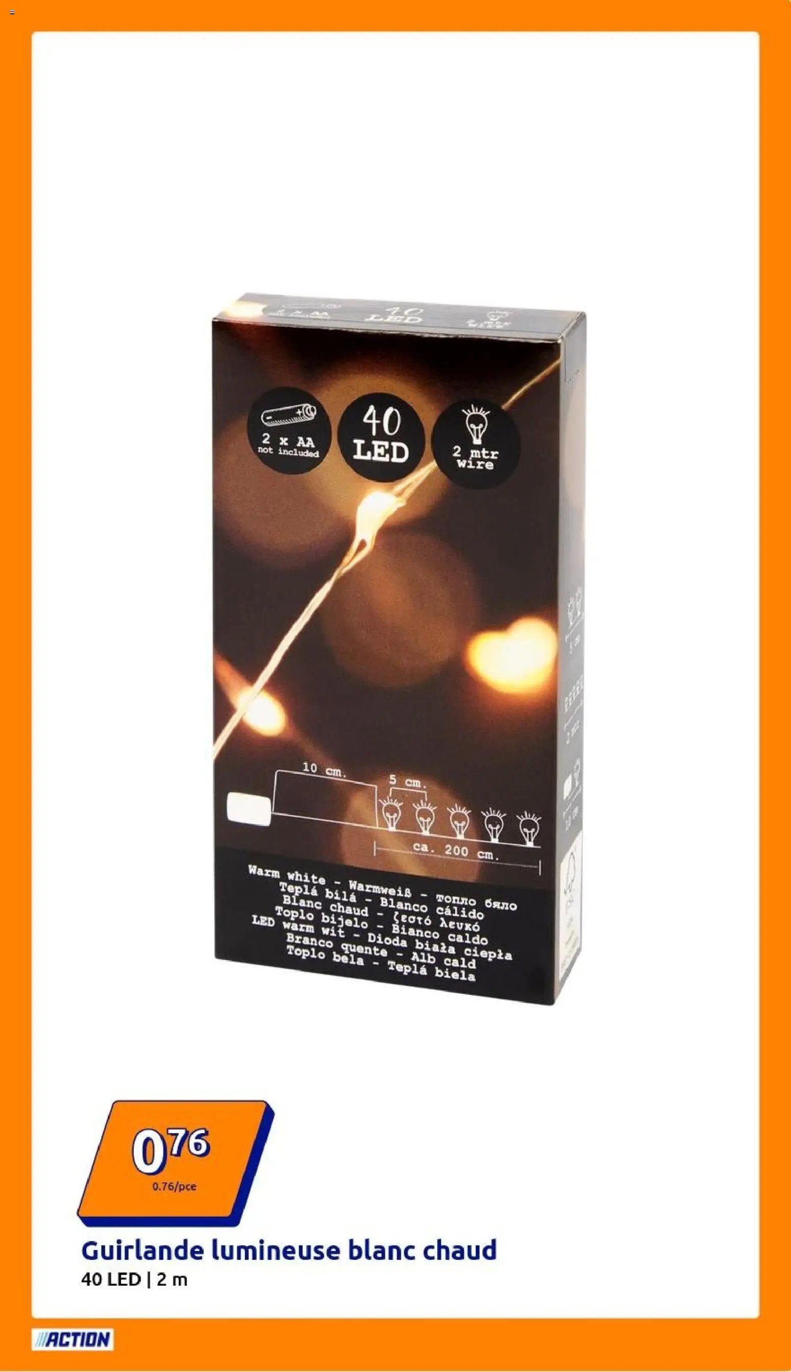 Action catalogue de la semaine 49