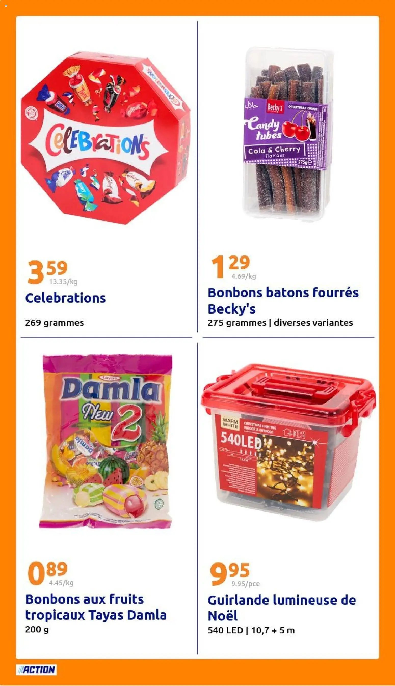 Action catalogue de la semaine 49