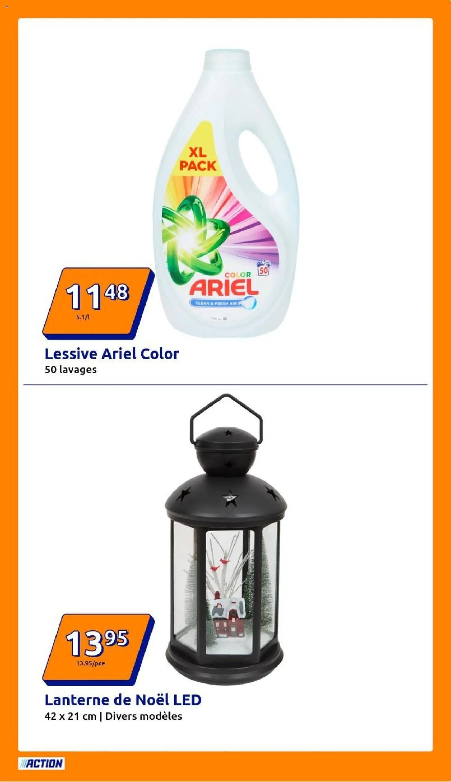 Action catalogue de la semaine 49