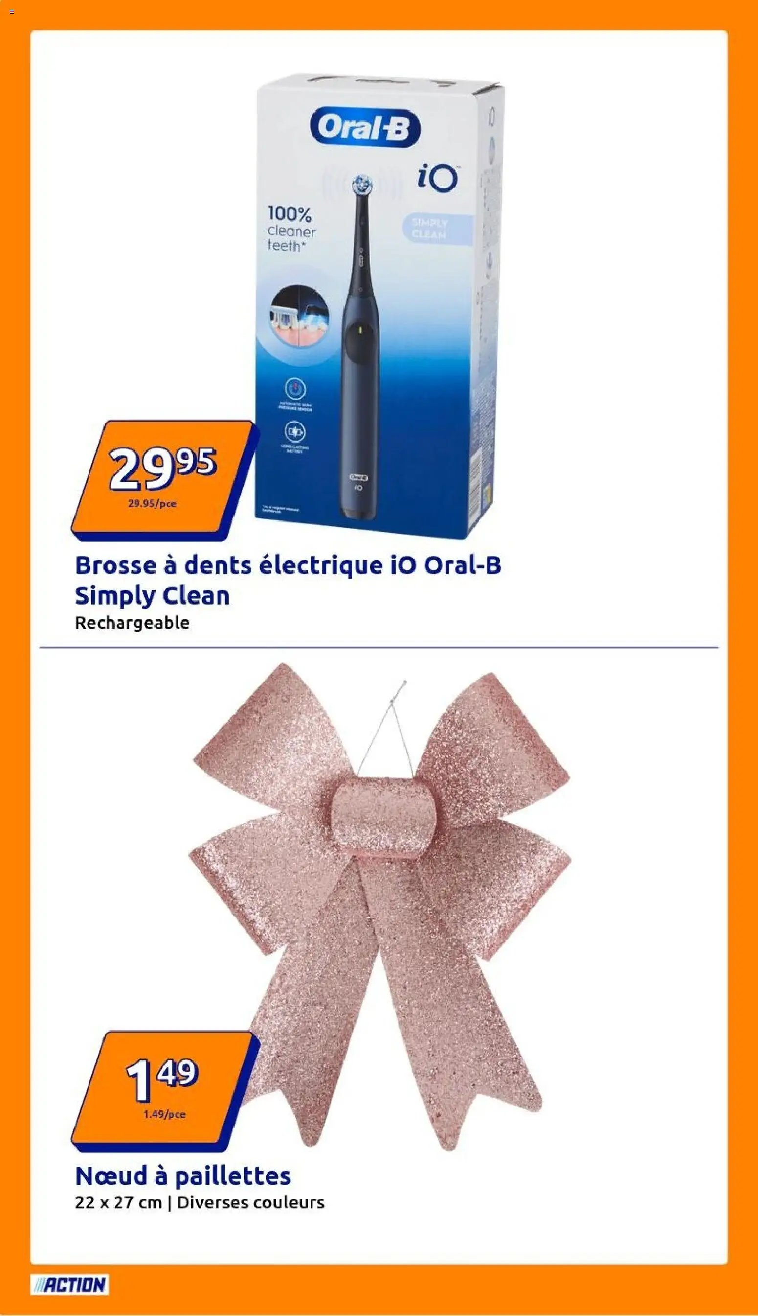 Action catalogue de la semaine 49