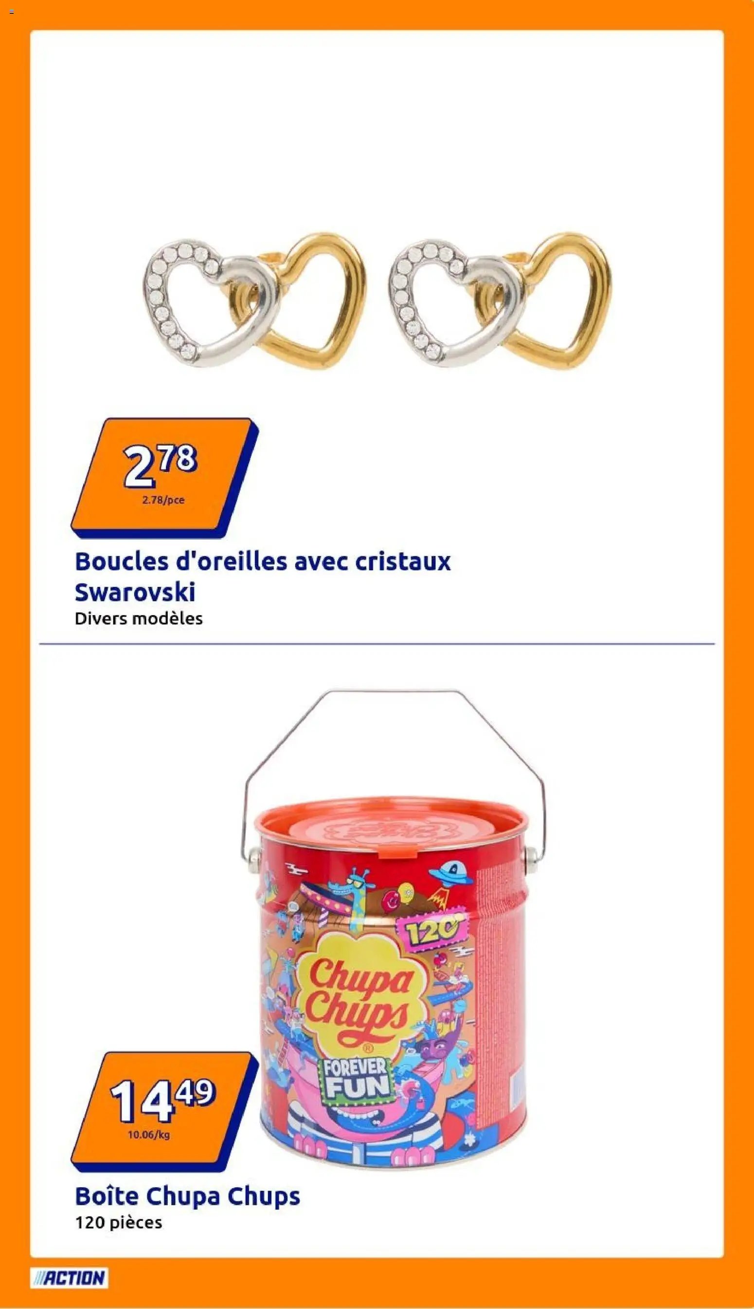 Action catalogue de la semaine 49